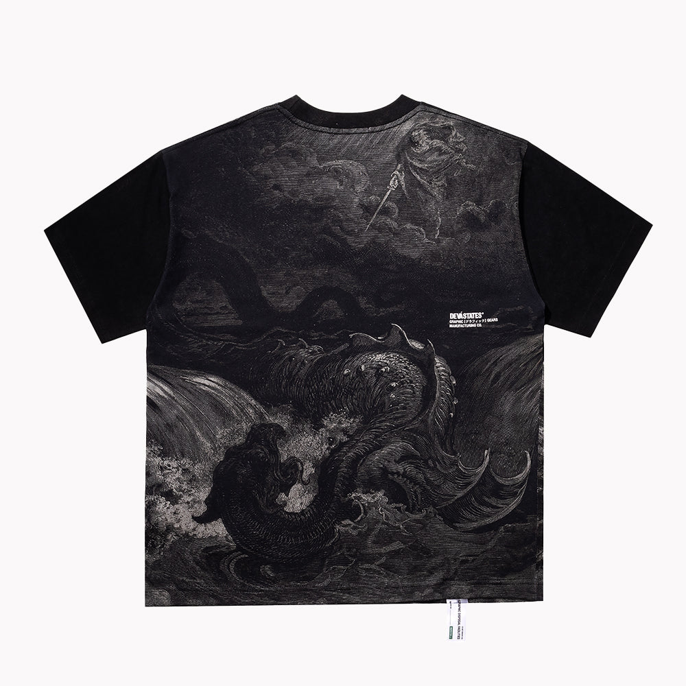 LEVIATHAN T-Shirt [Black] – DEVÁ STATES