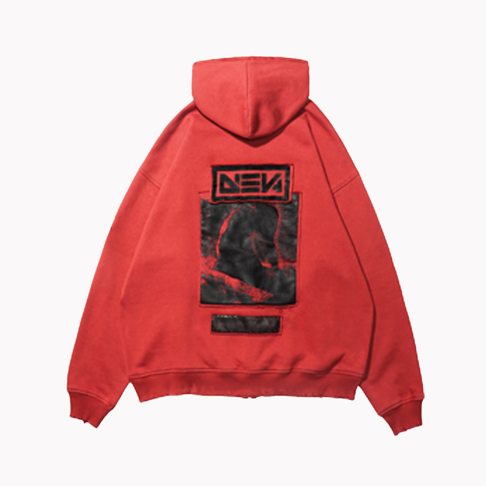 AGONY Zip-Up Hoodie [Red] – DEVÁ STATES