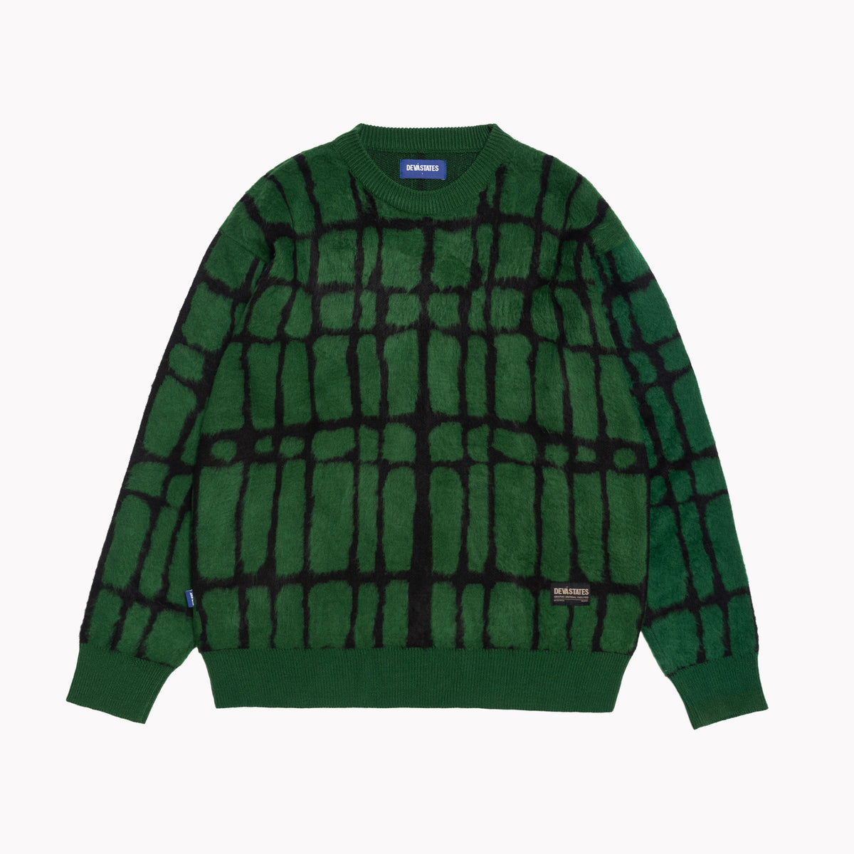 MOSS Brushed Knitted Sweater [Green]