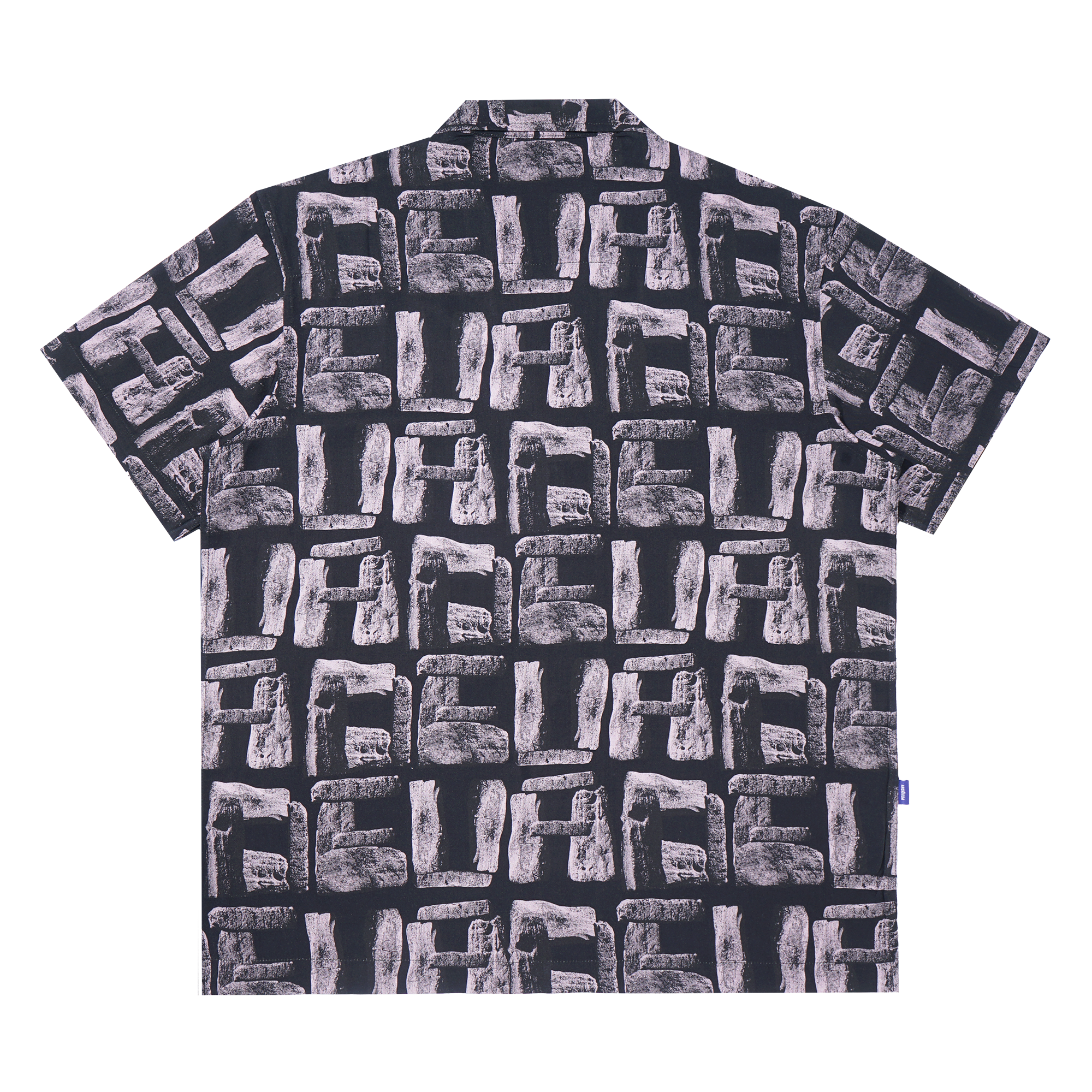 FORCE S/S Printed Souvenir Shirt  [Black/Multi]