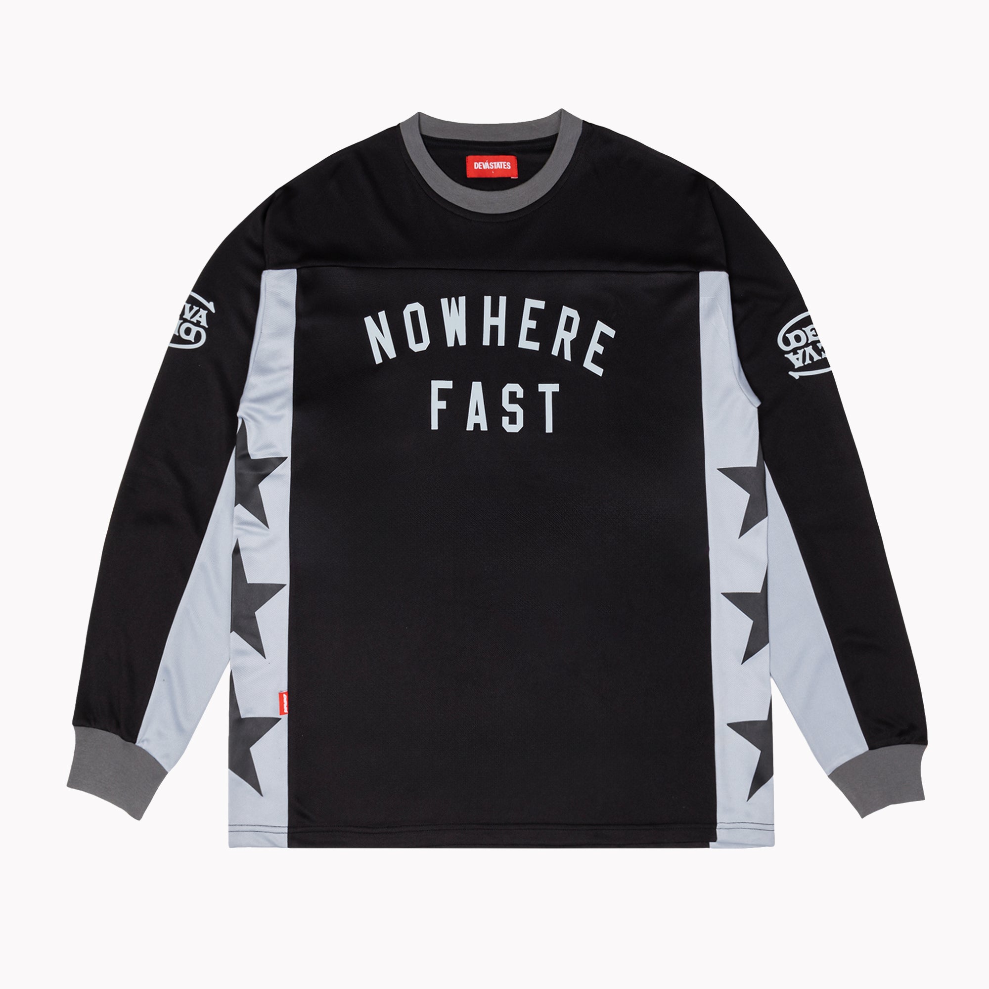 STATIC L/S Mesh Jersey [Black]