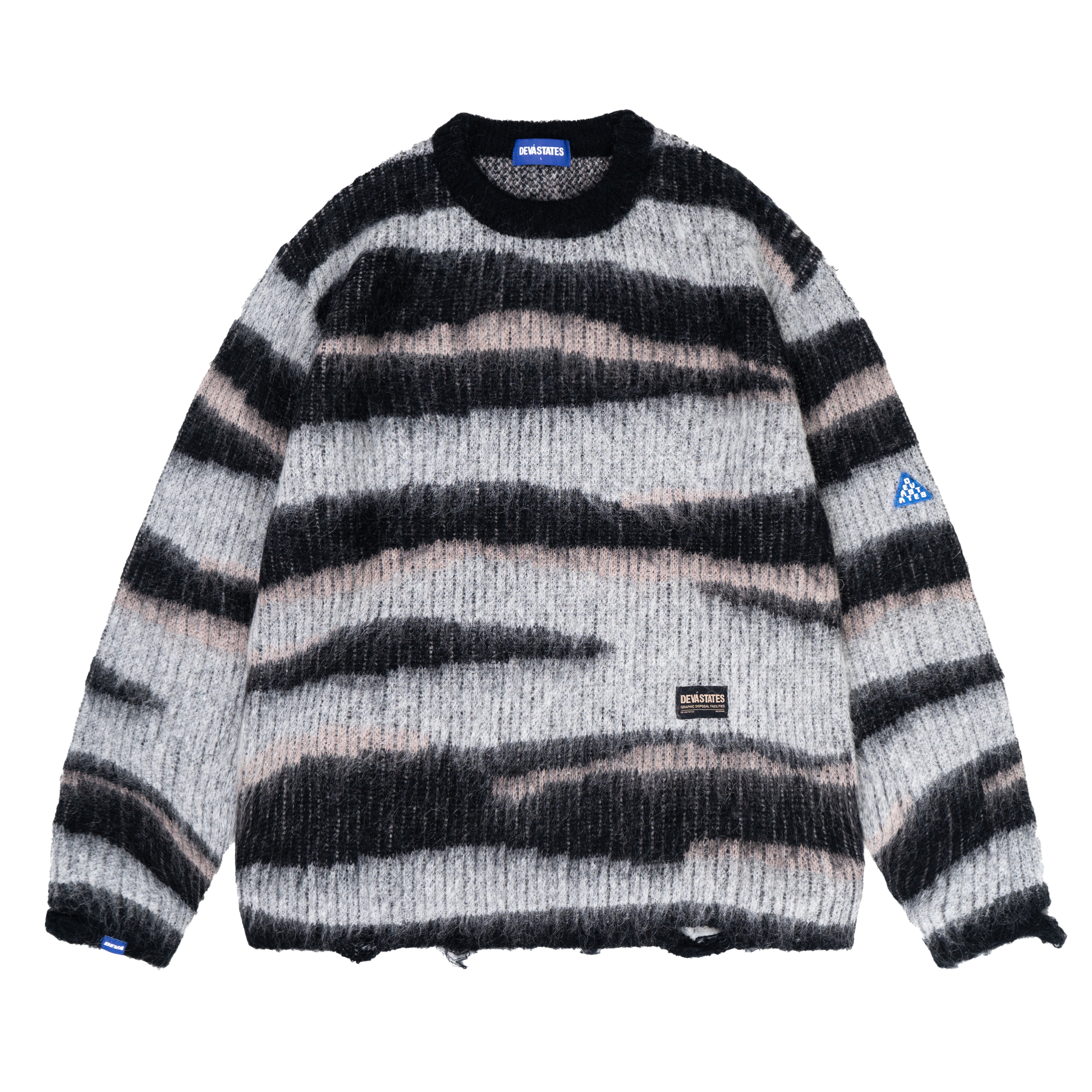 SAVANNA Mohair Crewneck [Multi]