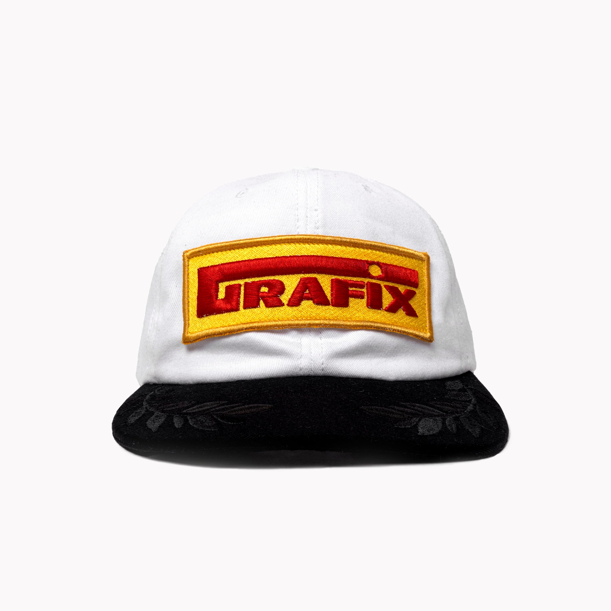 SLICK 2-Tone Snapback Cap [White/Black]