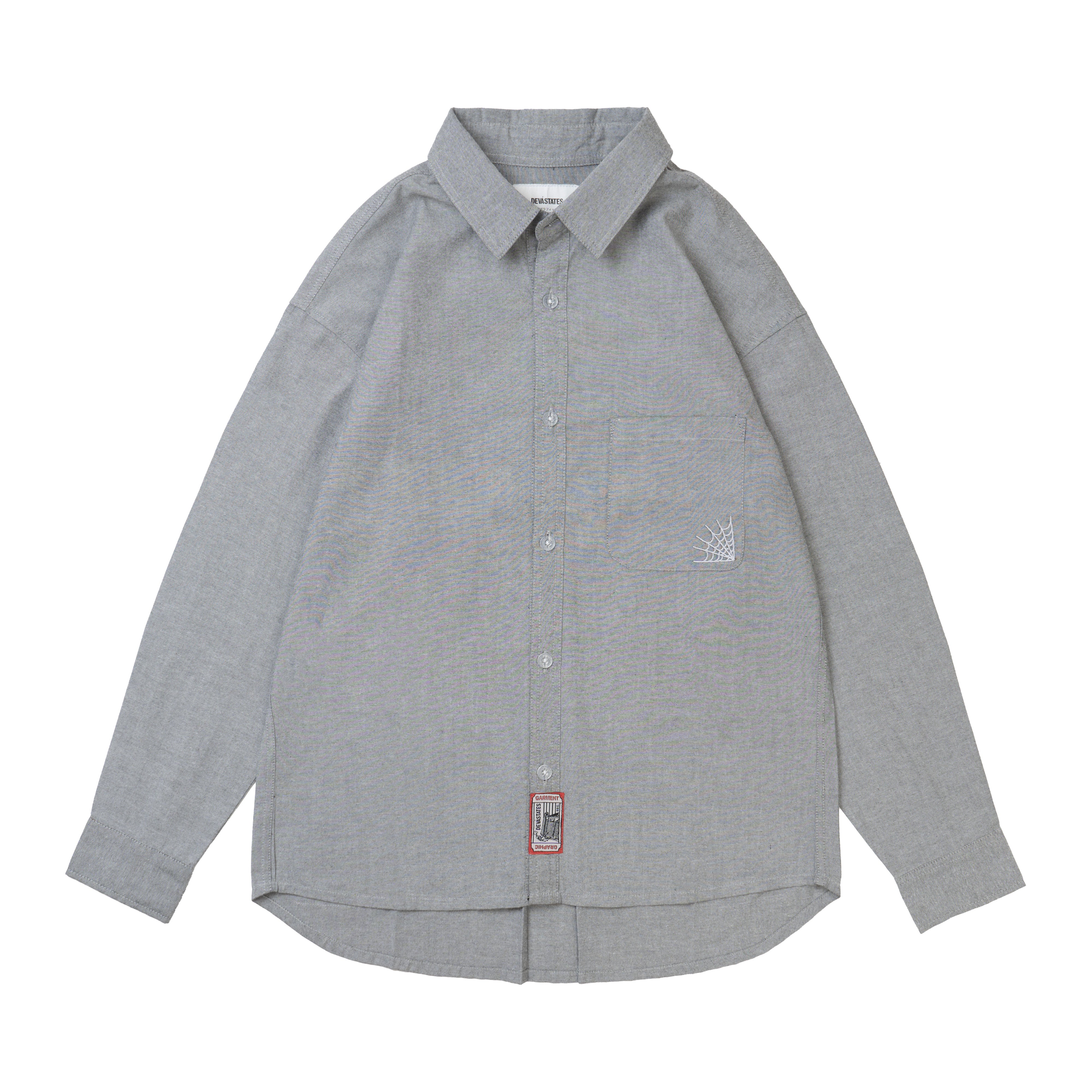 GRIND Chambray Shirt [Grey]