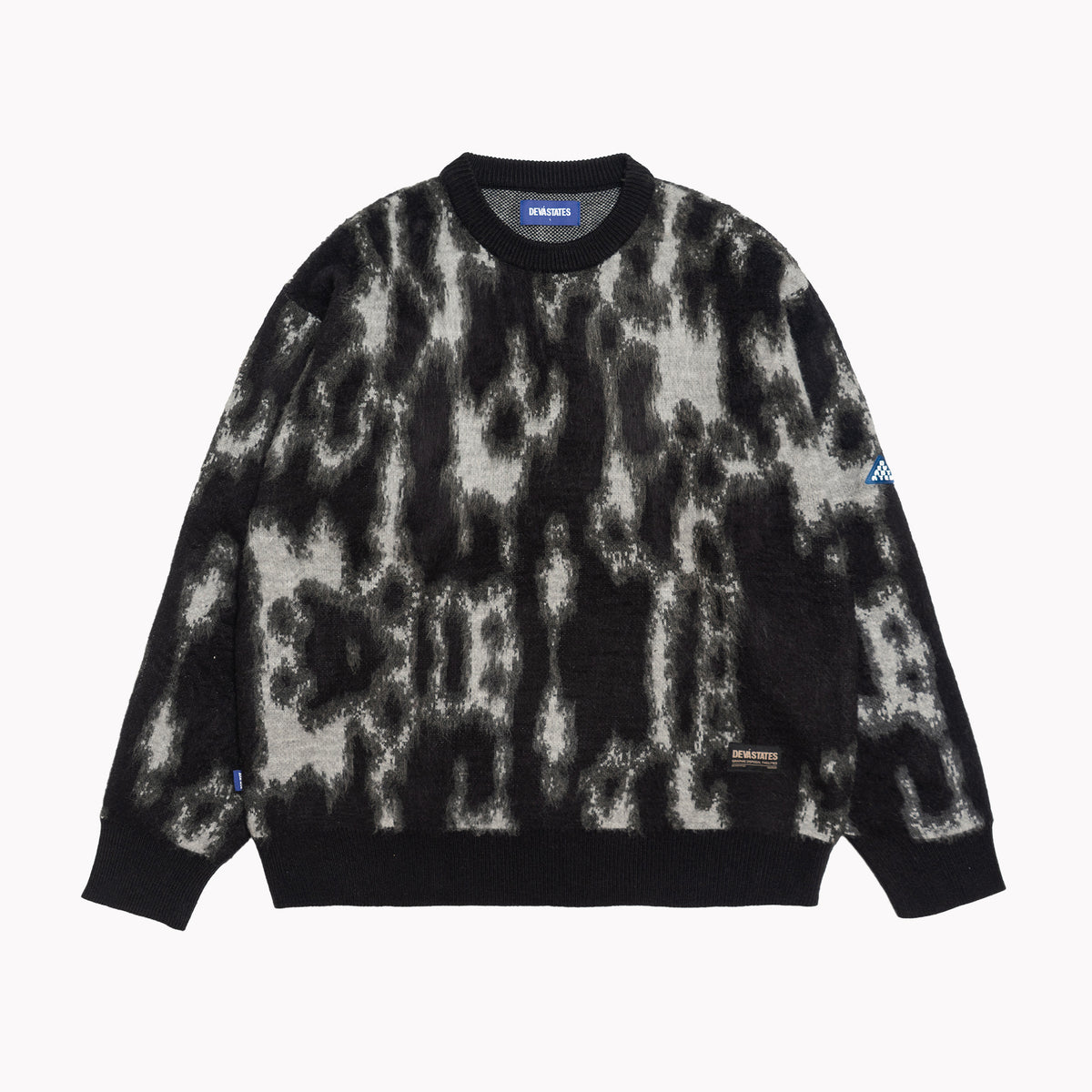 BARK Brushed Knitted Sweater [Black]