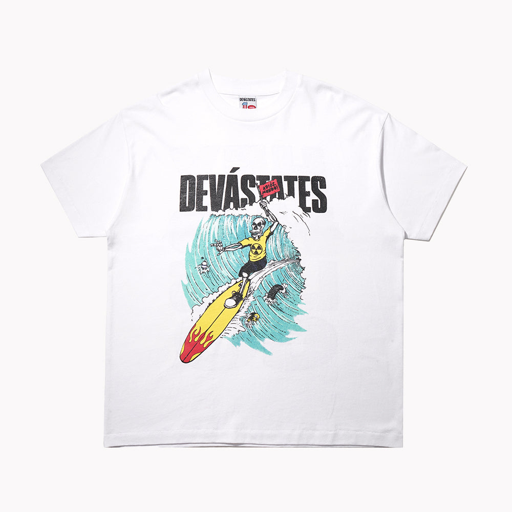 ADIOS GFX T-Shirt [White] – DEVÁ STATES