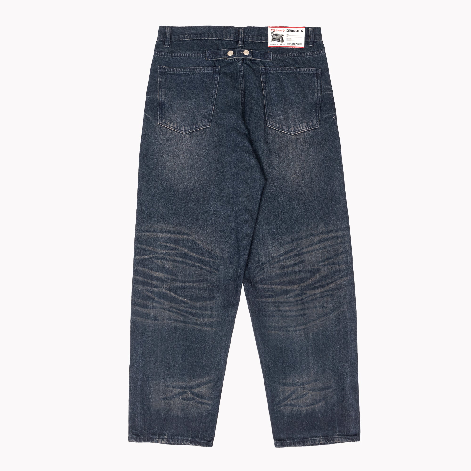 LAX Denim Pants [Washed Blue]