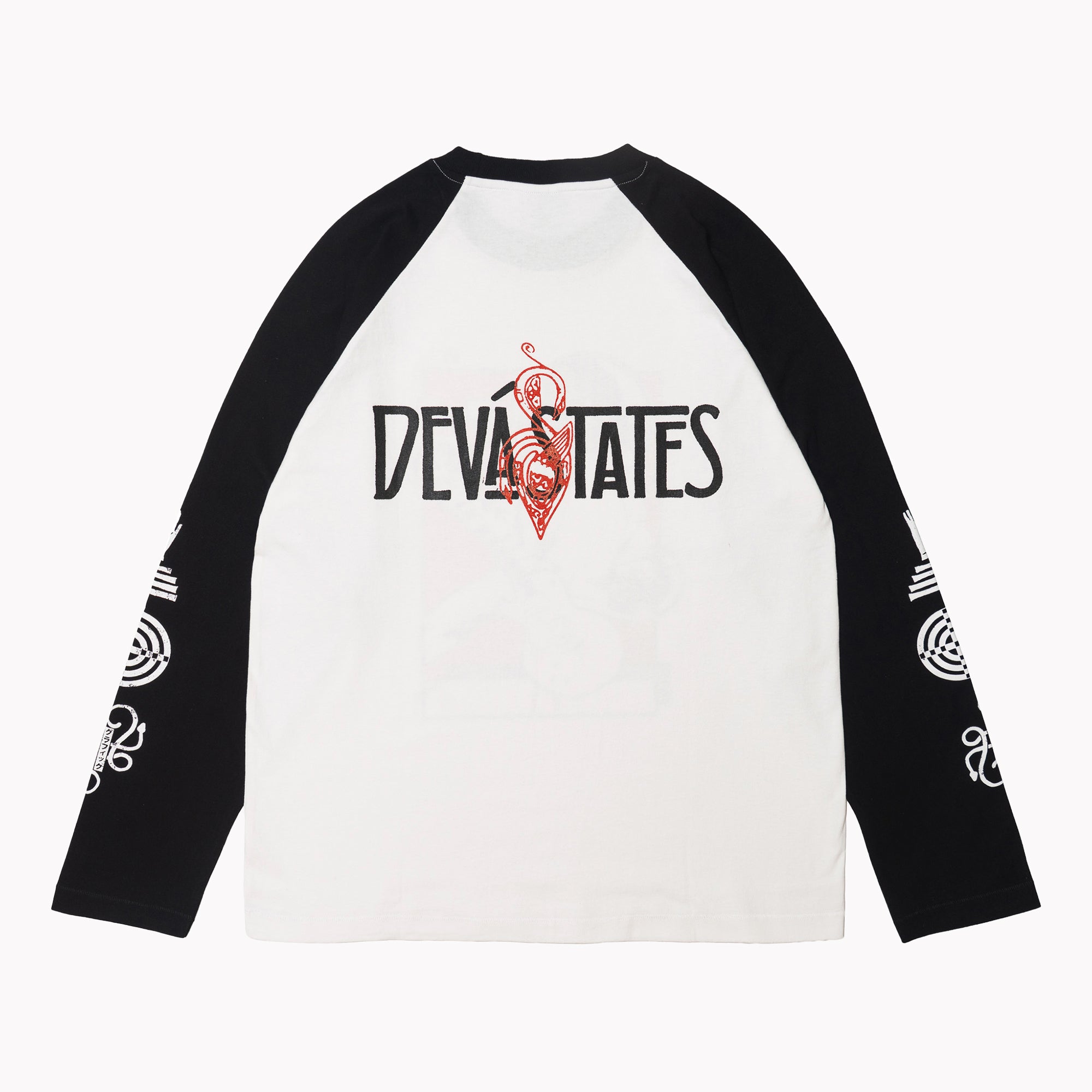 JIMMY S/S Raglan T-Shirt [Black] – DEVÁ STATES