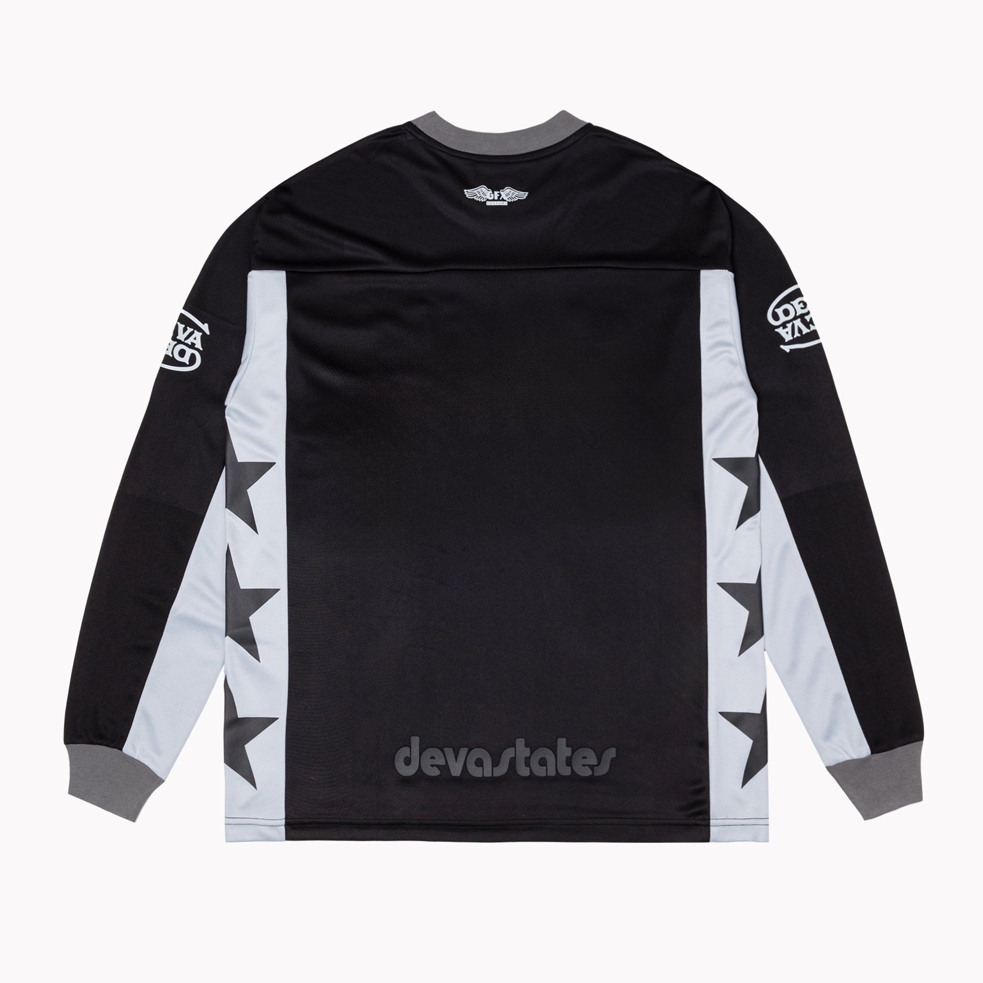 STATIC L/S Mesh Jersey [Black]