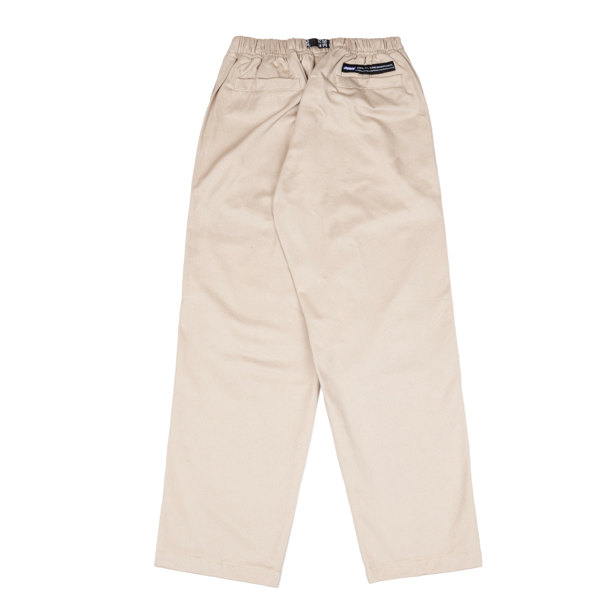 SCRAMBLER Twill Easy Pants [Khaki]