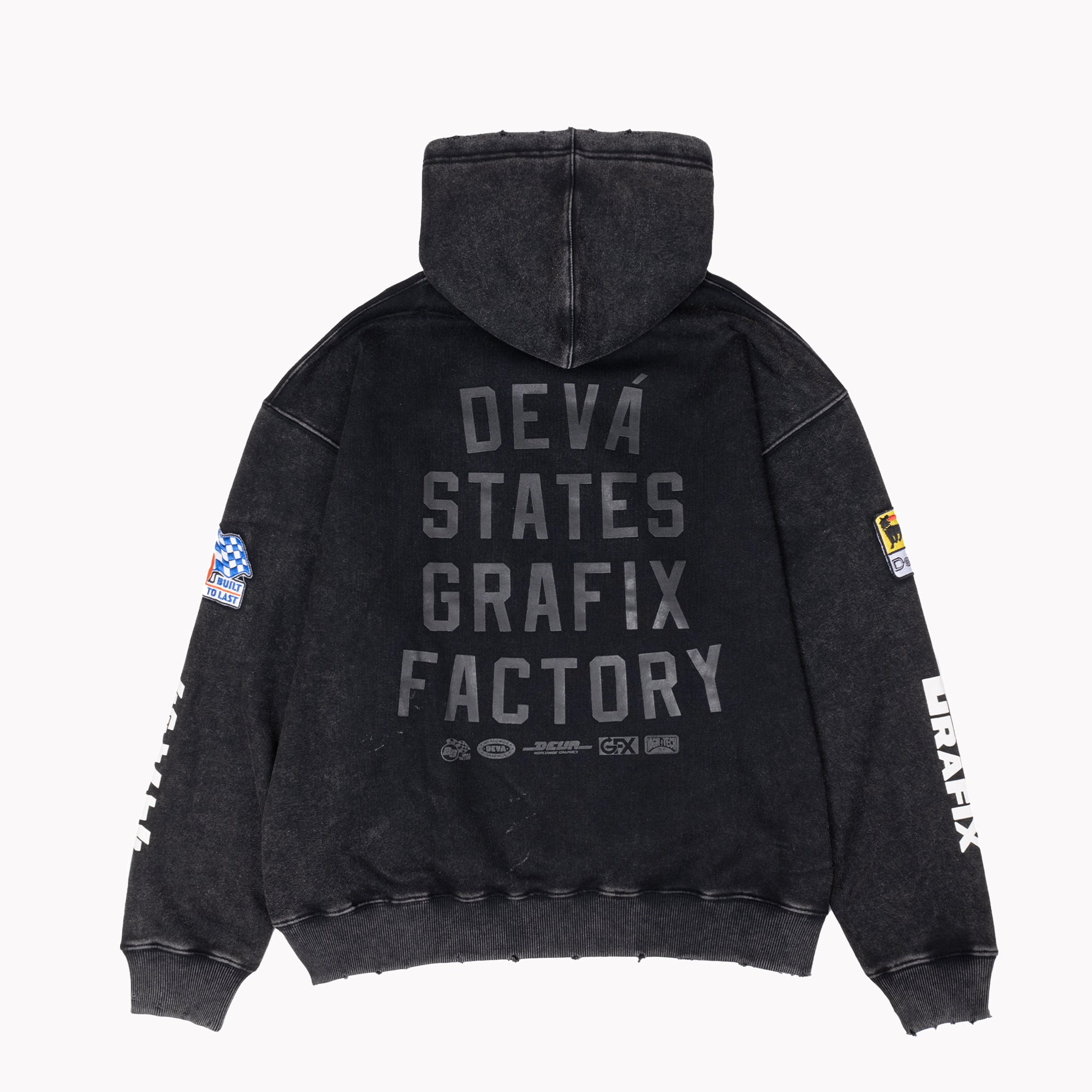 GARAGE Hoodie [Washed Black]