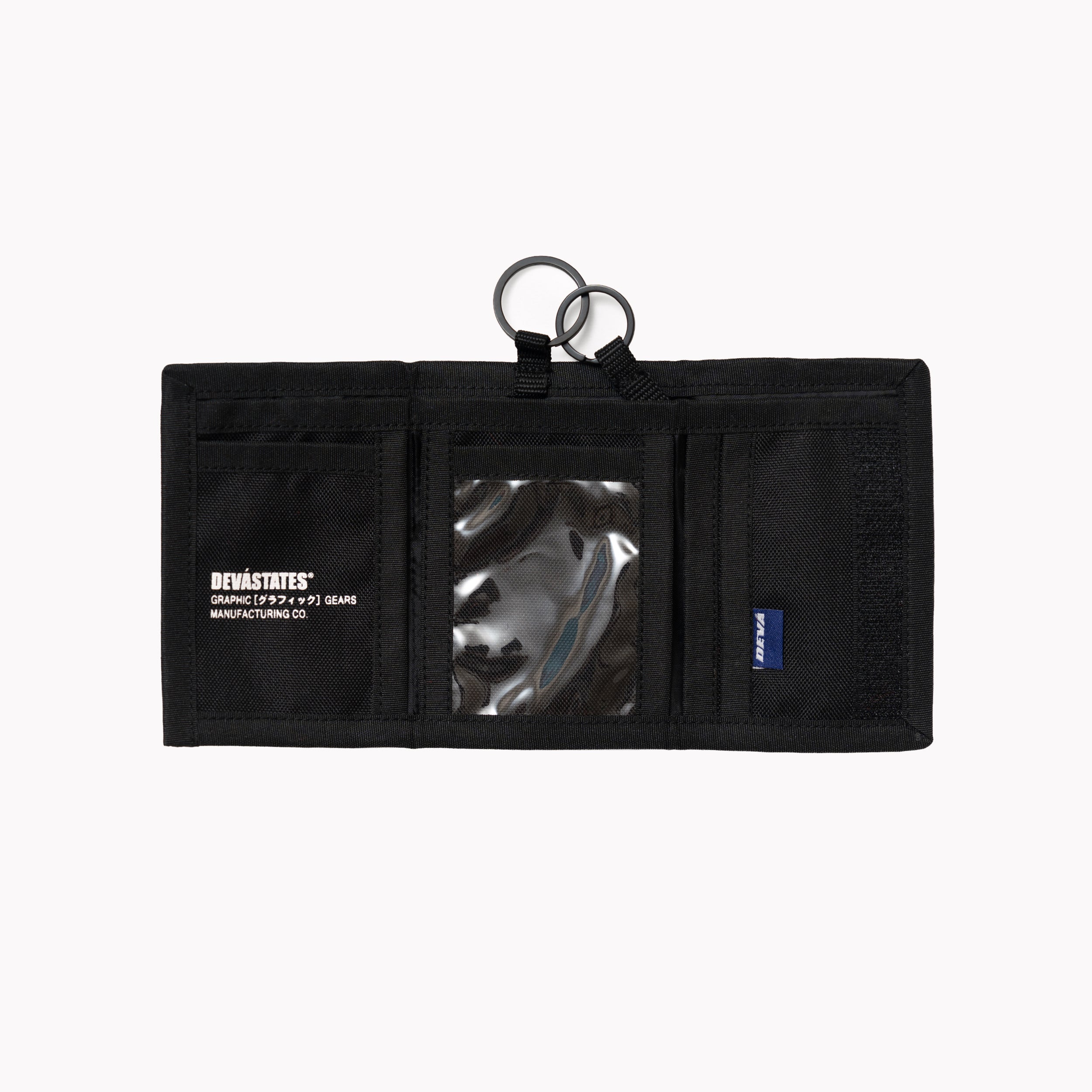 PHASER Velcro Wallet [Black]