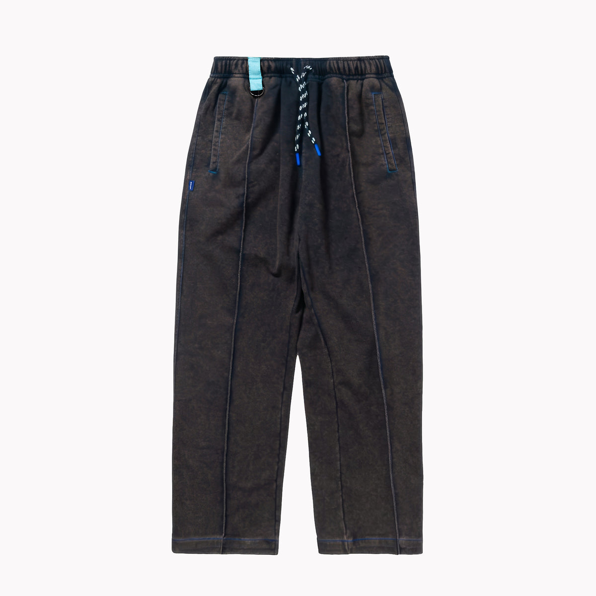 MIDTOWN Pleated Easy Pants [Washed Black]