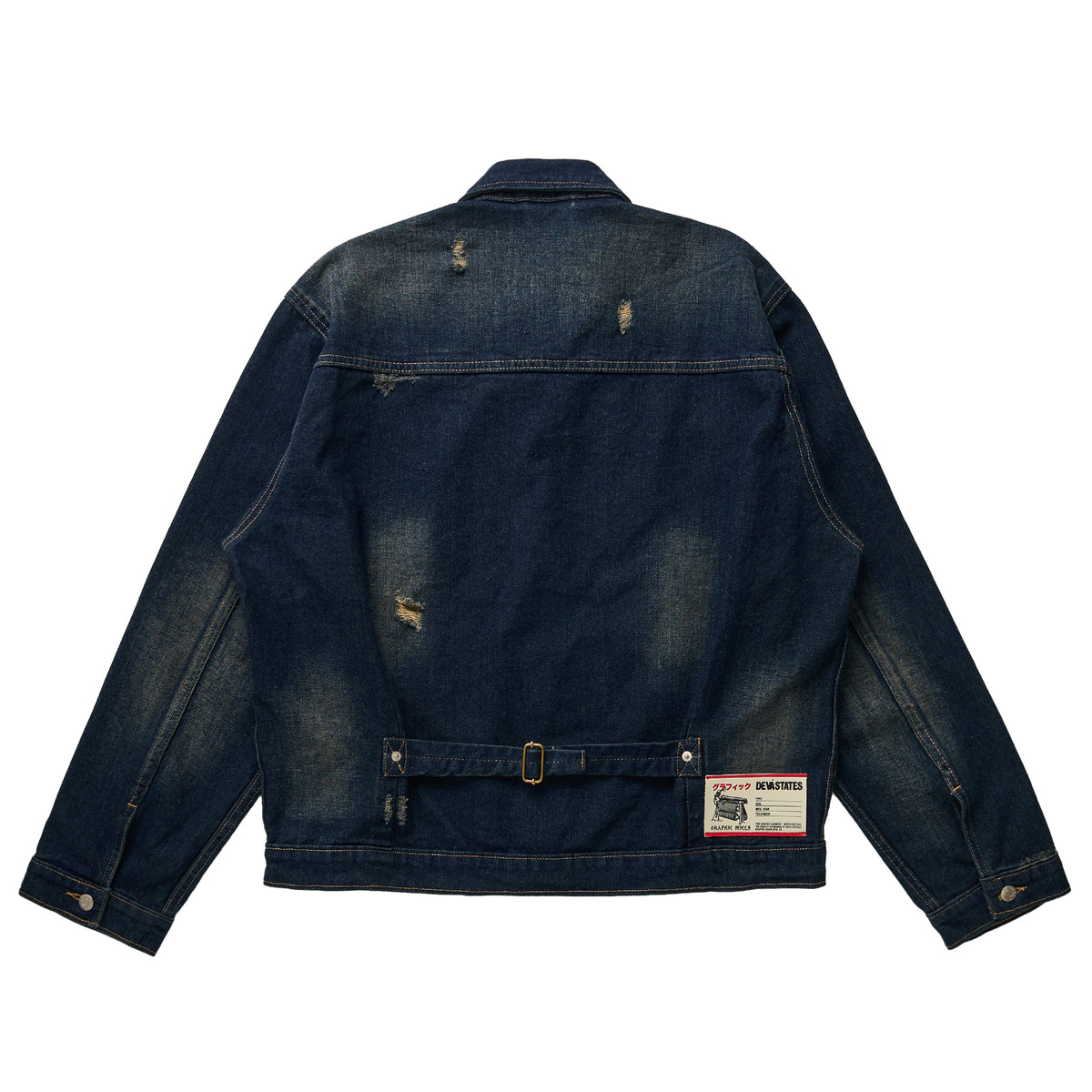 BADLAND Type II Denim Jacket [Washed Blue]