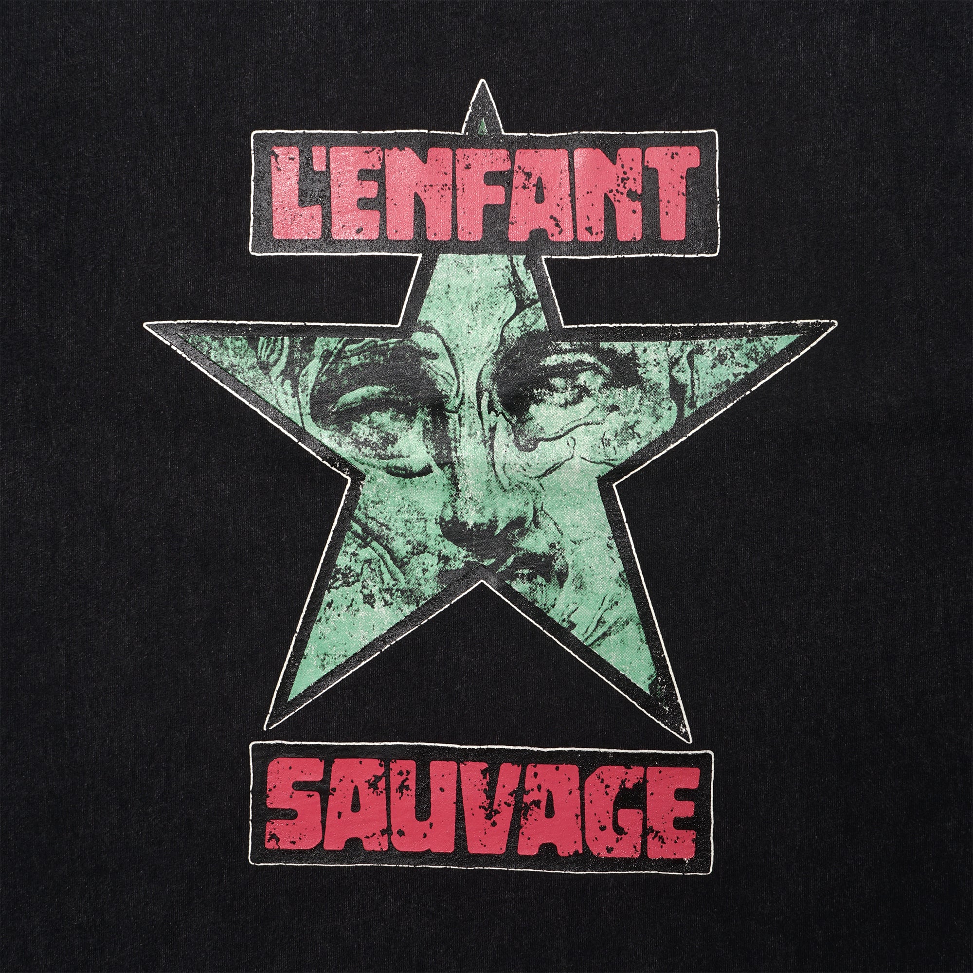 SAUVAGE GFX T-Shirt [Washed Black]