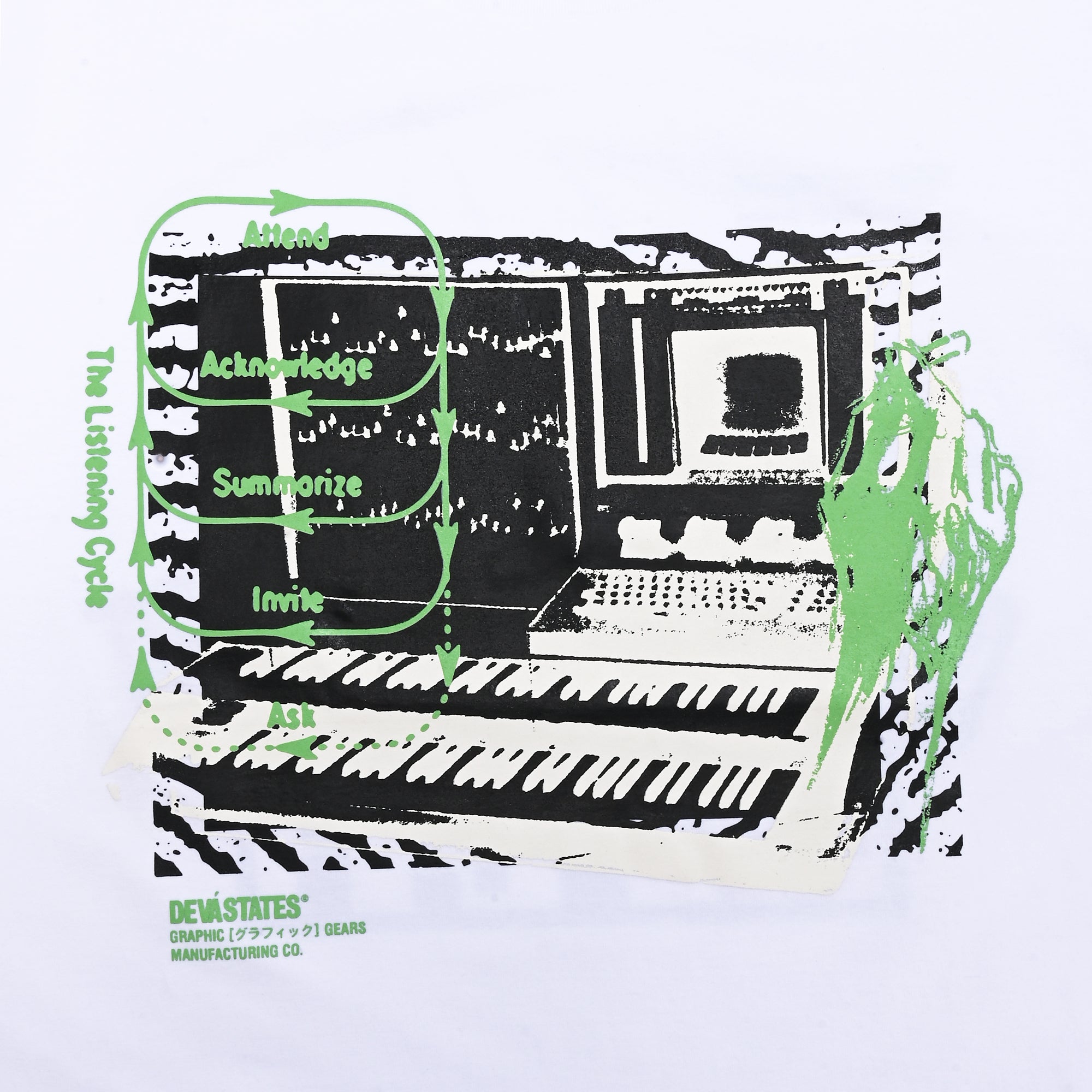 ALGORHYTHM T-Shirt [White]