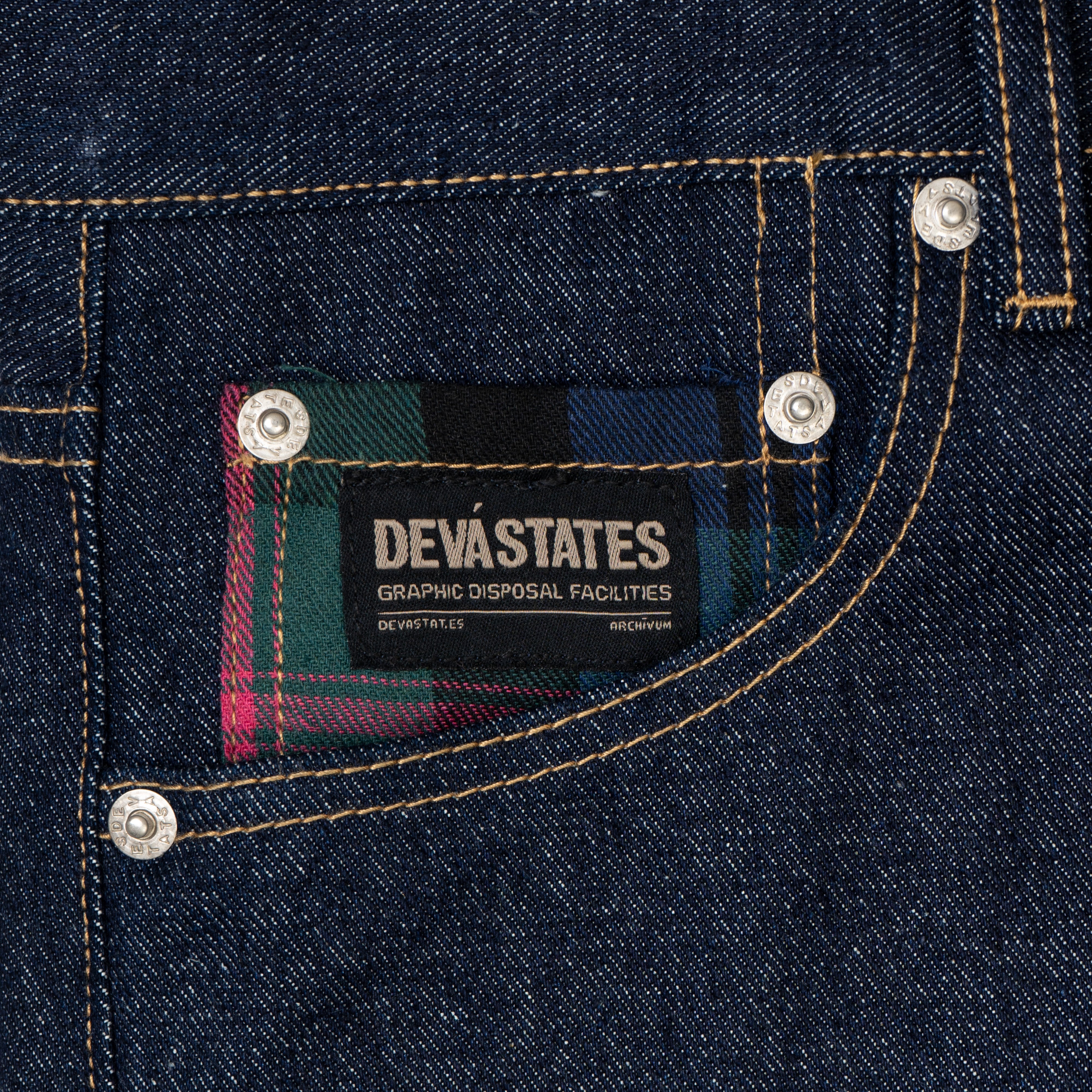 GRIT Denim Pants [Blue]