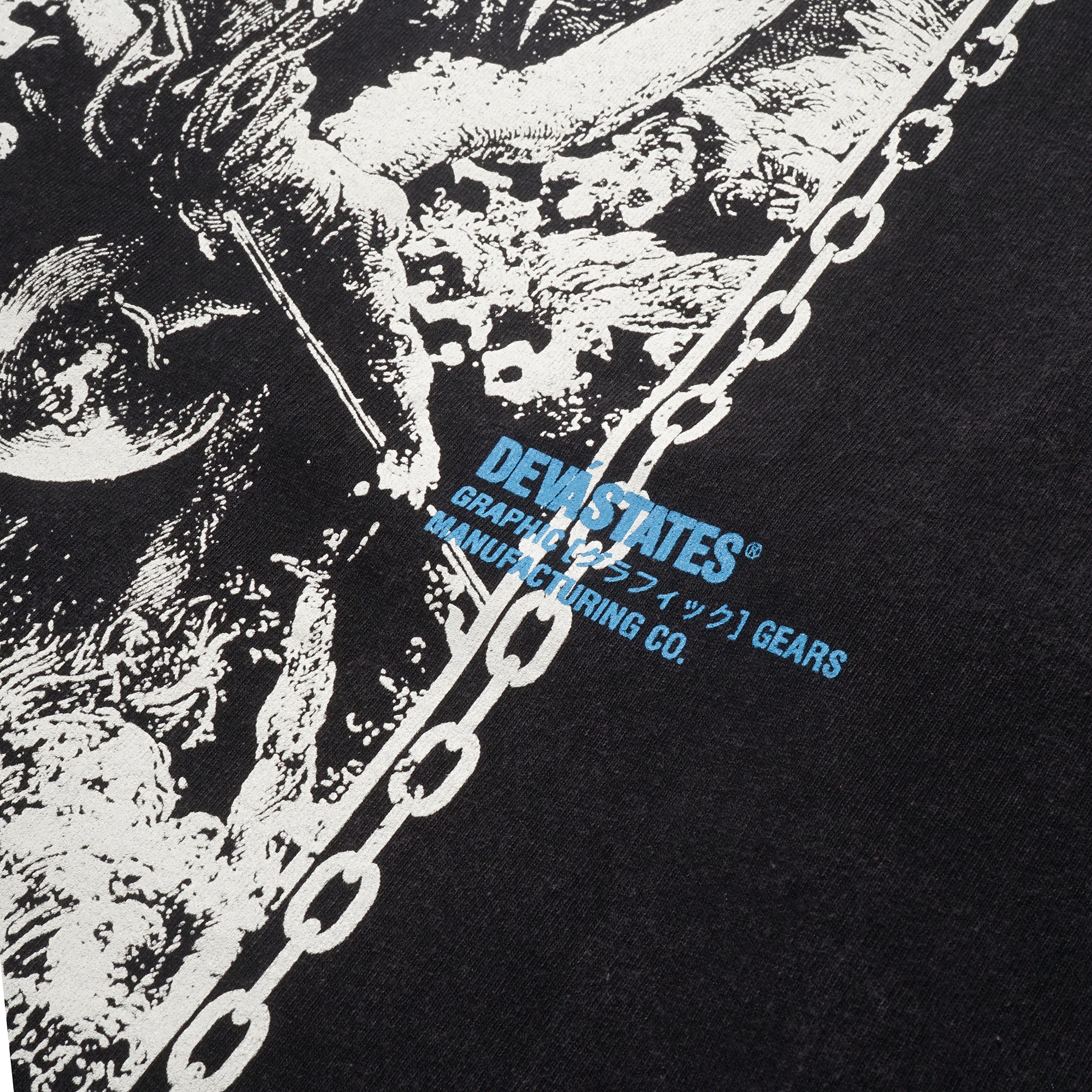 GUERRE L/S GFX T-Shirt [Washed Black]