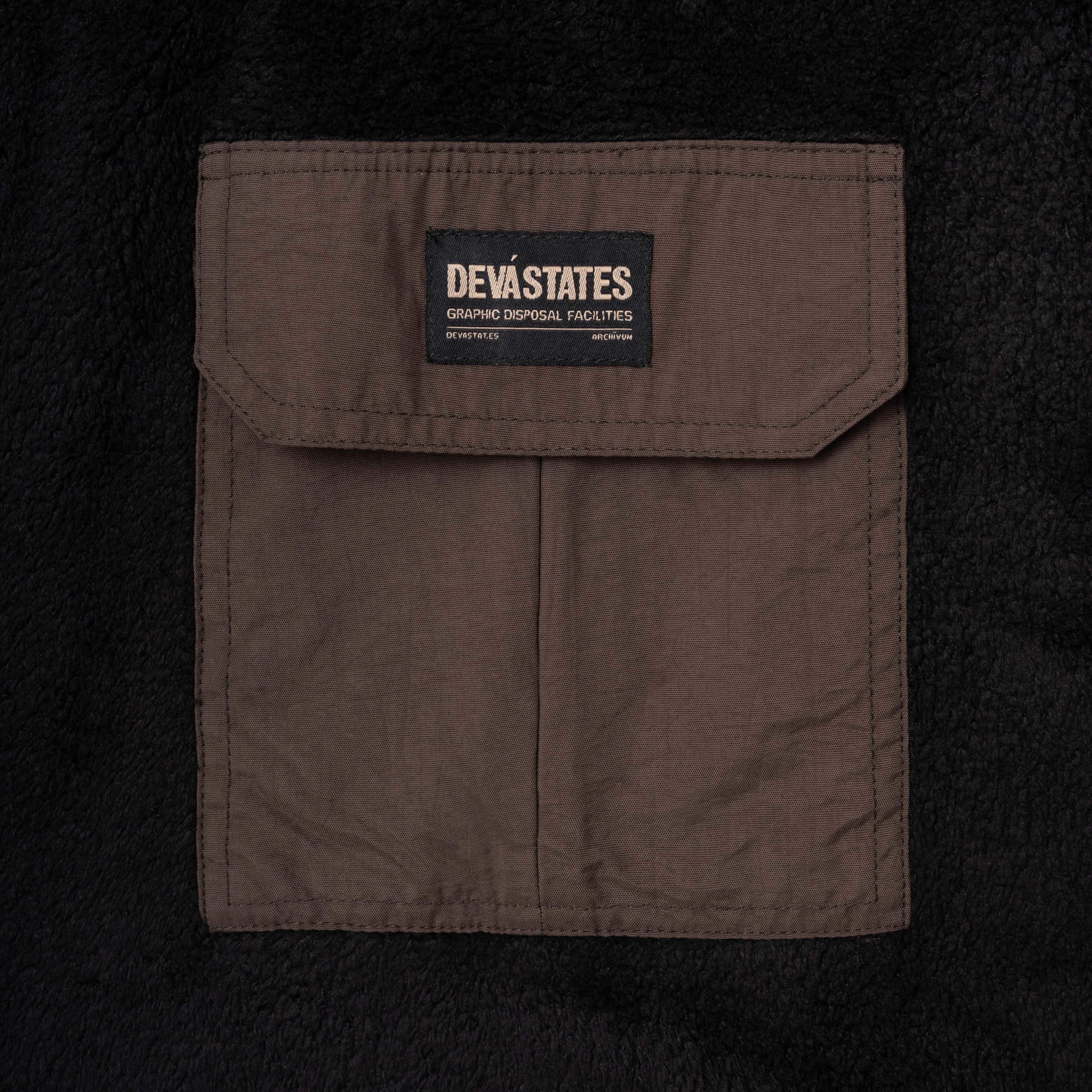 OVERCAST Sherpa Liner Jacket [Black]