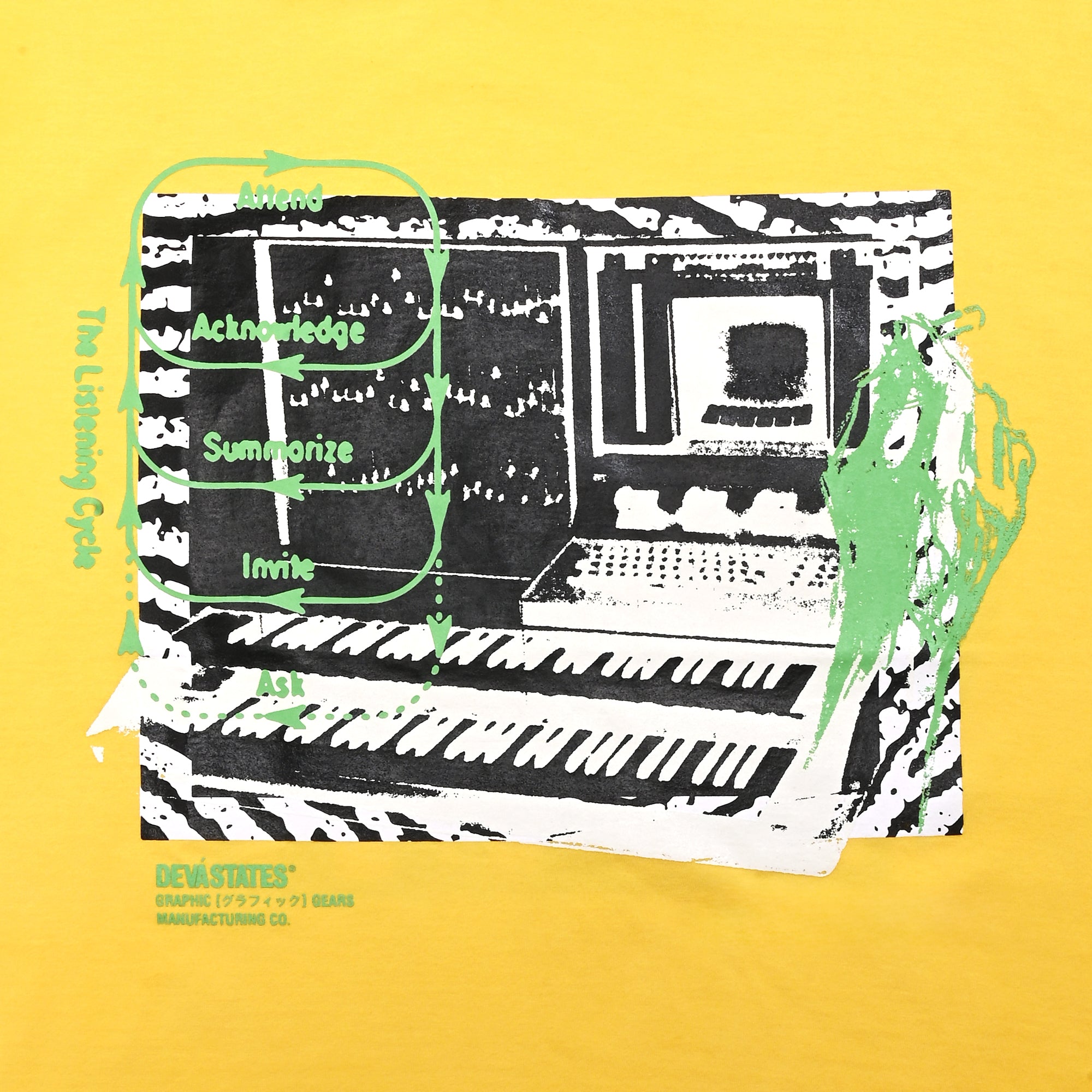 ALGORHYTHM T-Shirt [Yellow]