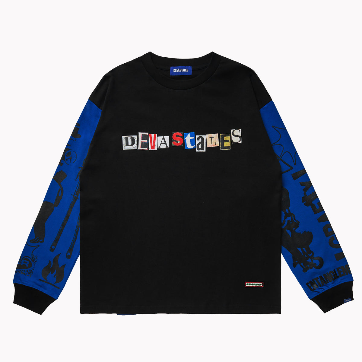 TANGLED L/S T-Shirt [Black]