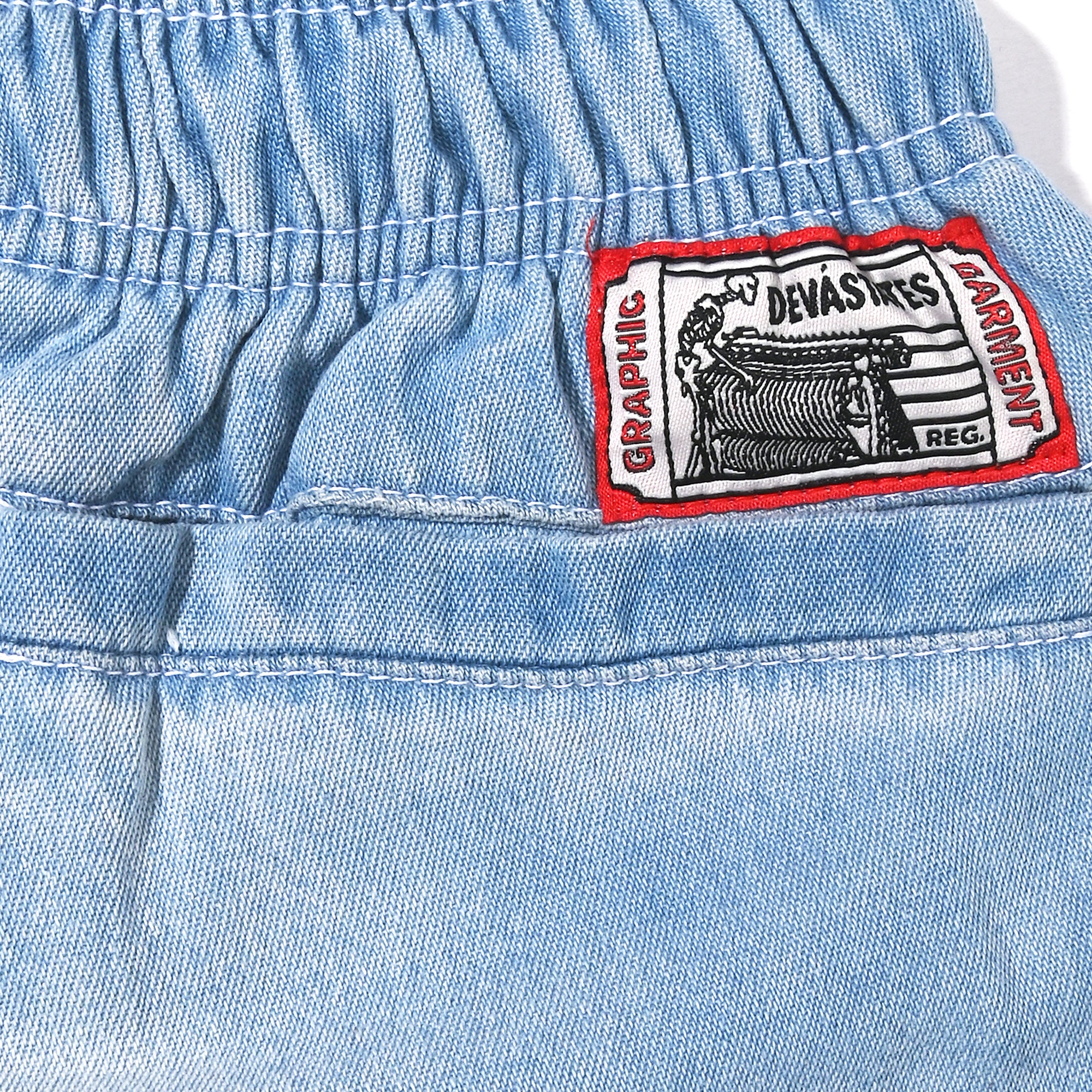 MIDTOWN Pleated Easy Pants SS26 [Washed Blue]