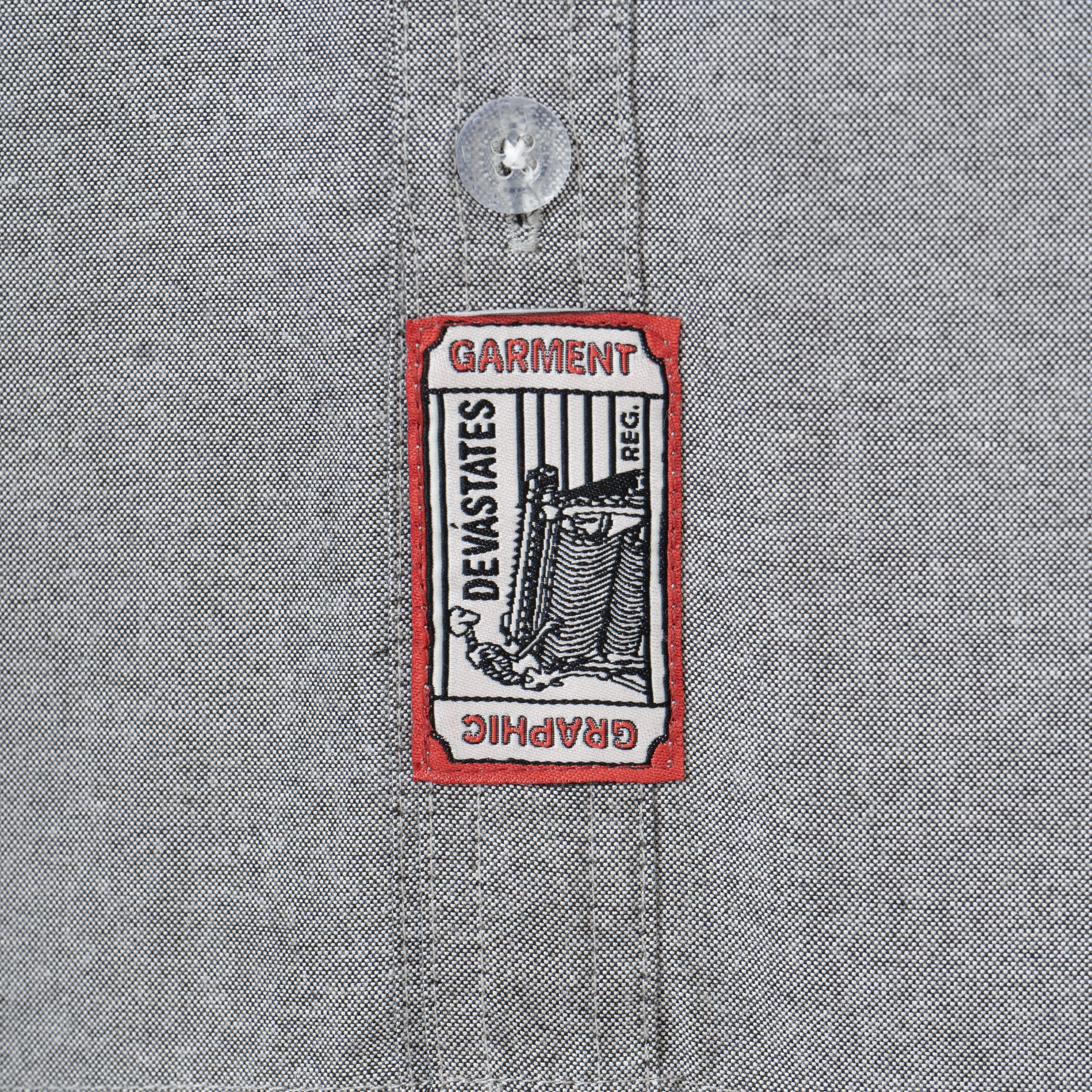 GRIND Chambray Shirt [Grey]