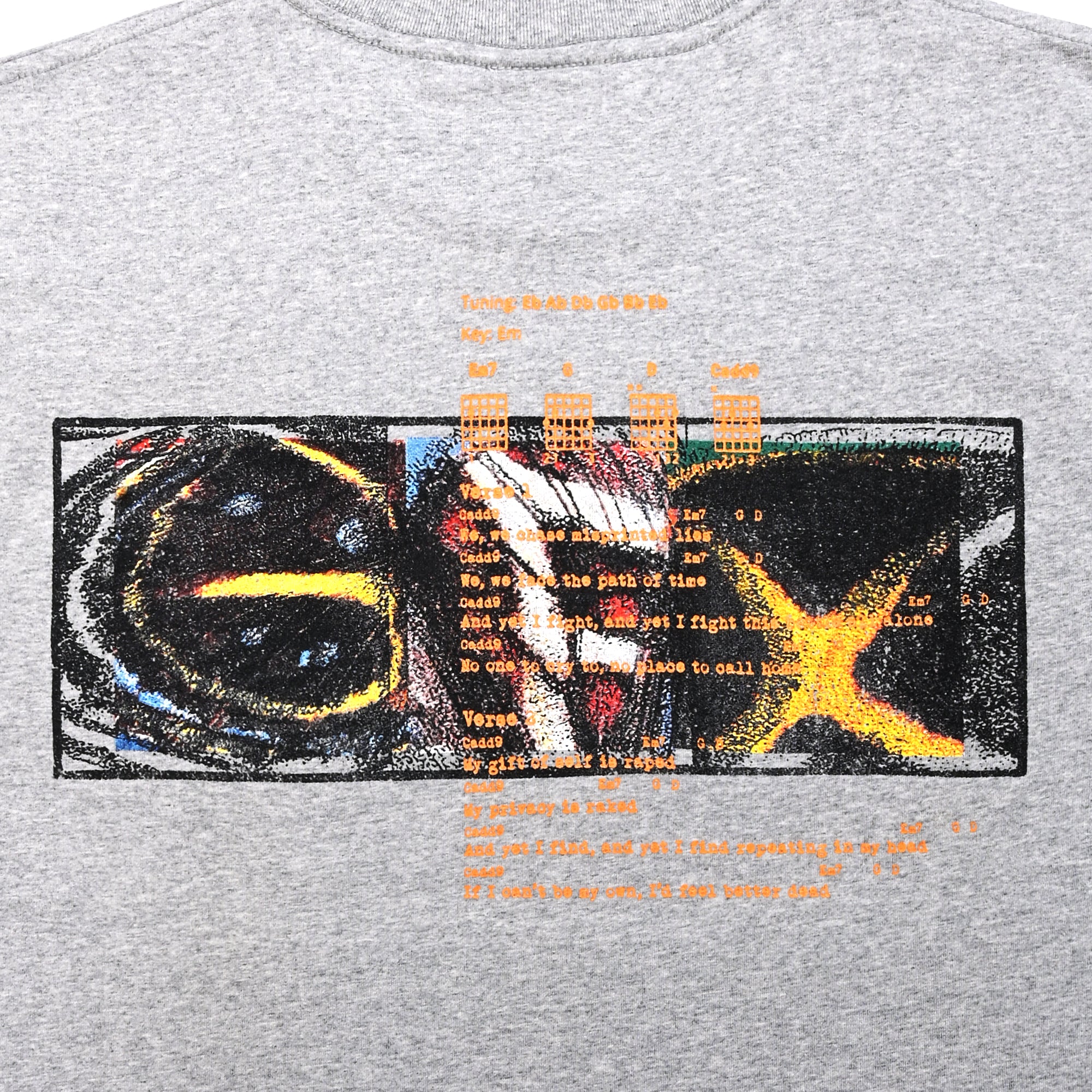 NUTSHELL GFX T-Shirt [Heather Grey]