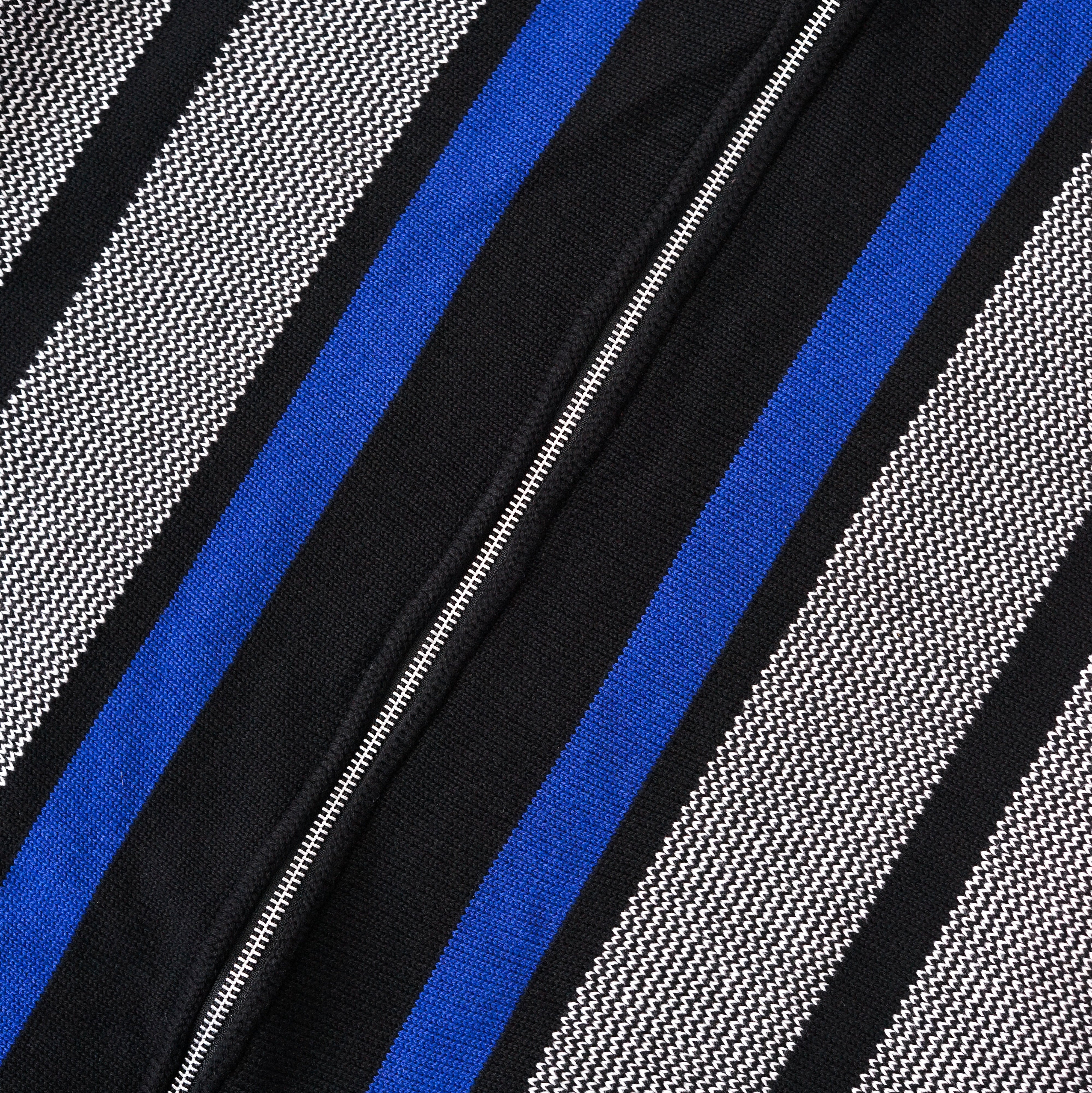 JUNIOR Zip Knitted Polo [Black/Multi]