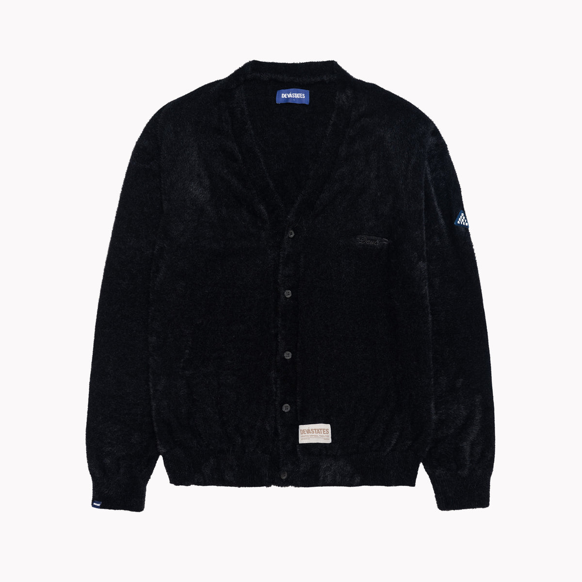 FUZZ Mohair Cardigan [Black]