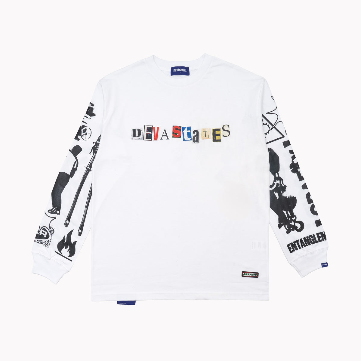 TANGLED L/S T-Shirt [White]