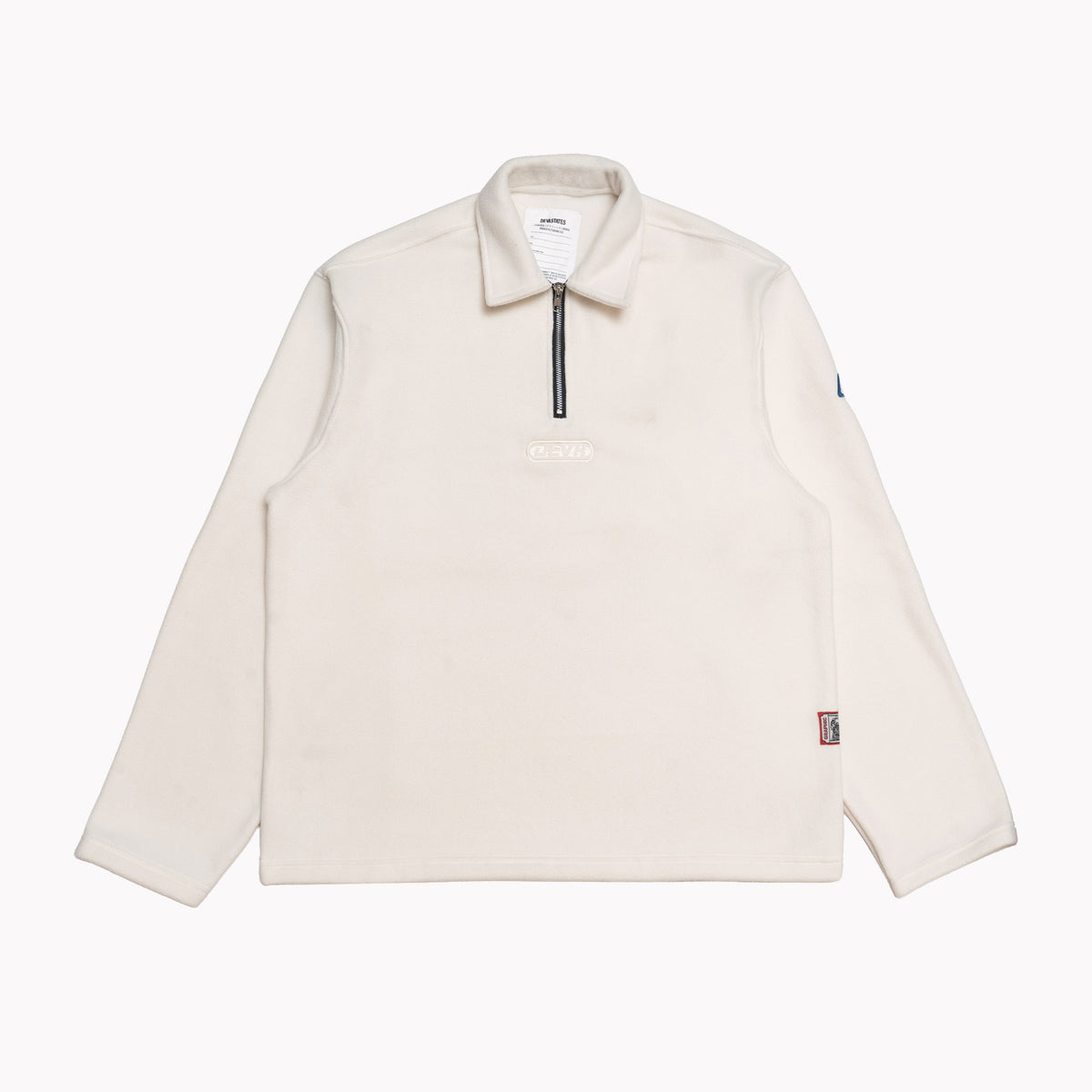 GLIDER Half-Zip Fleece Jacket [White]
