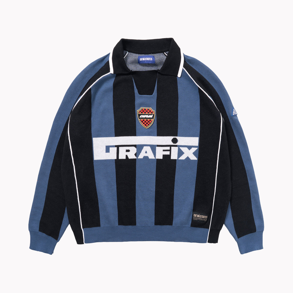 DECADE L/S Knitted Jersey [Blue]
