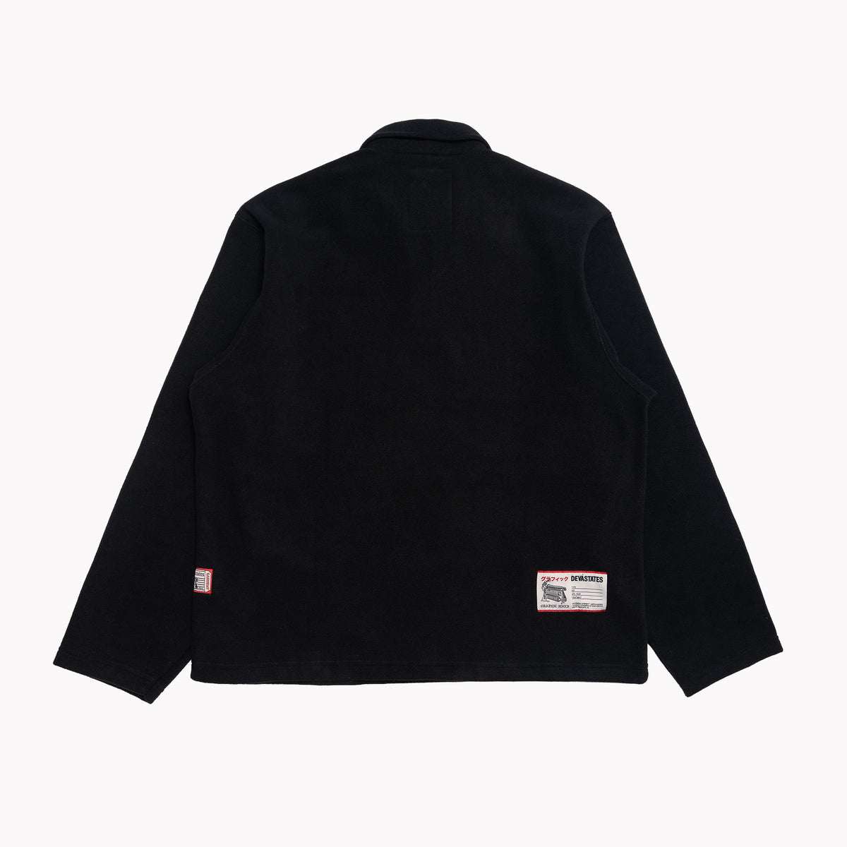 GLIDER Half-Zip Fleece Jacket [Black]