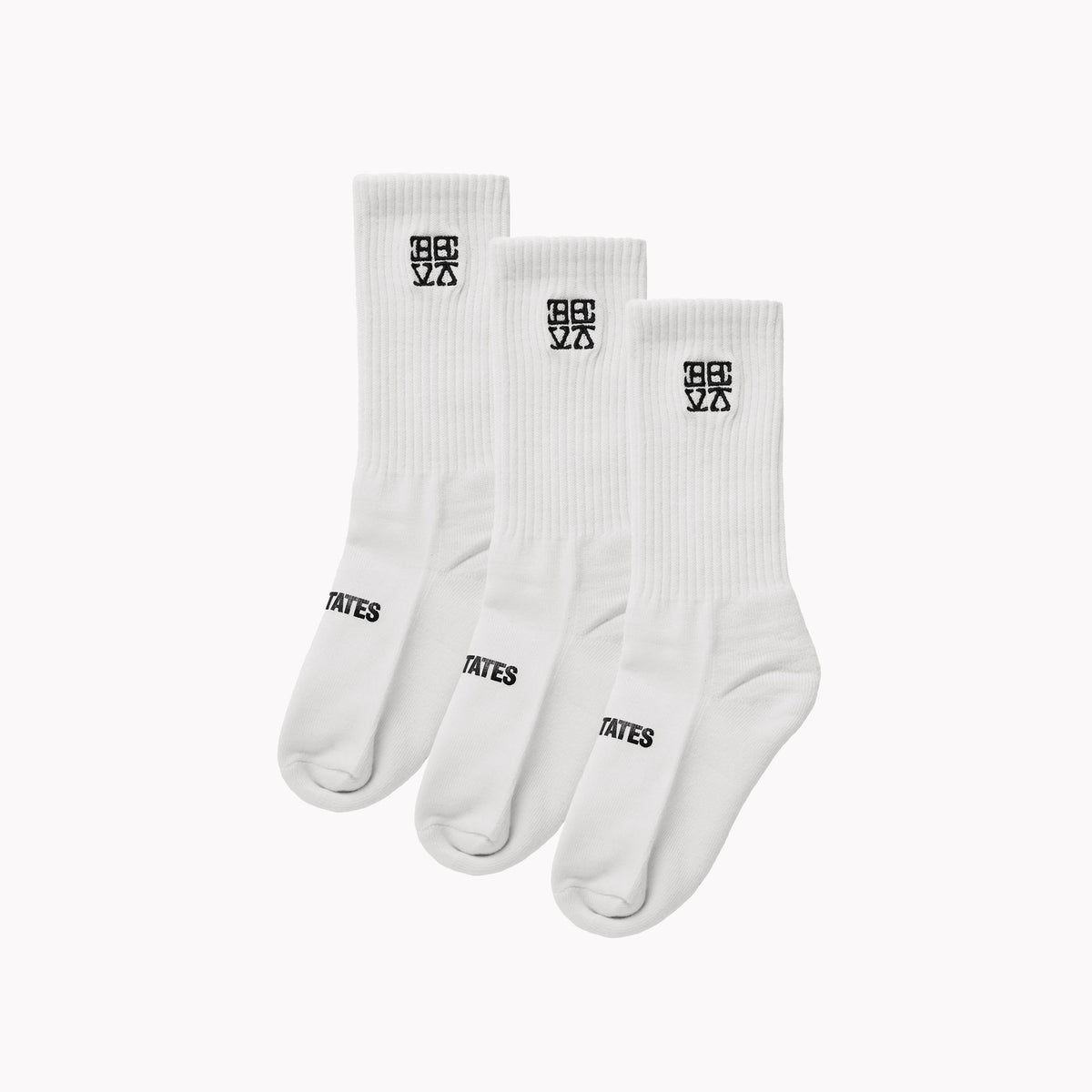 AW'26 Crew Socks [White]