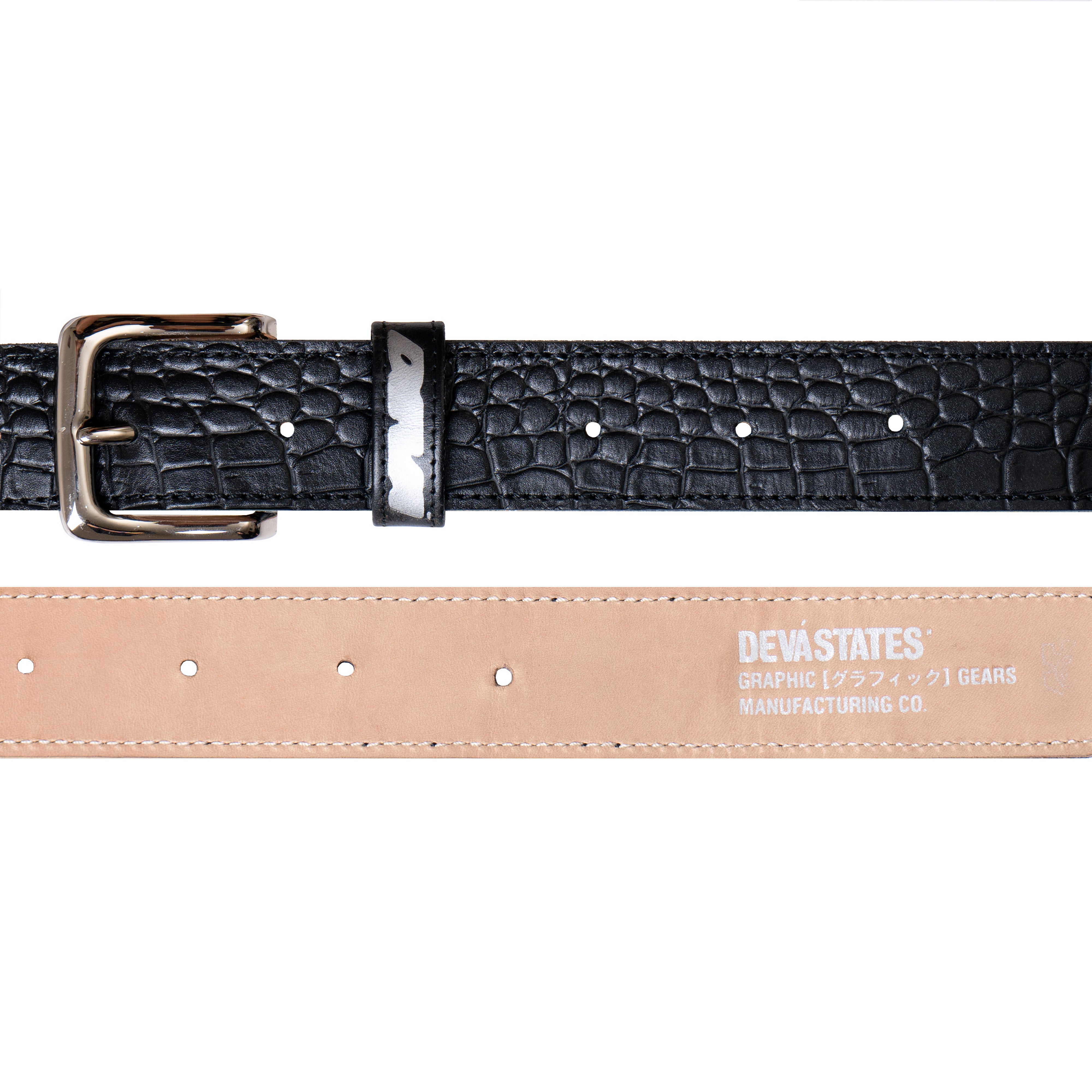 SS25 Leather Belt [Black]