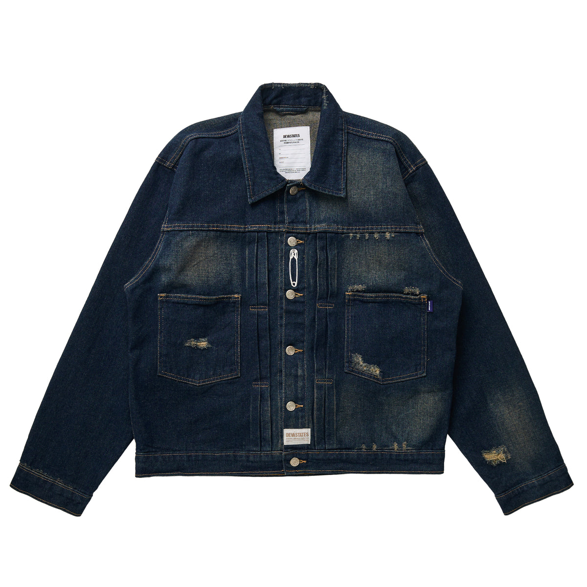 BADLAND Type II Denim Jacket [Washed Blue]