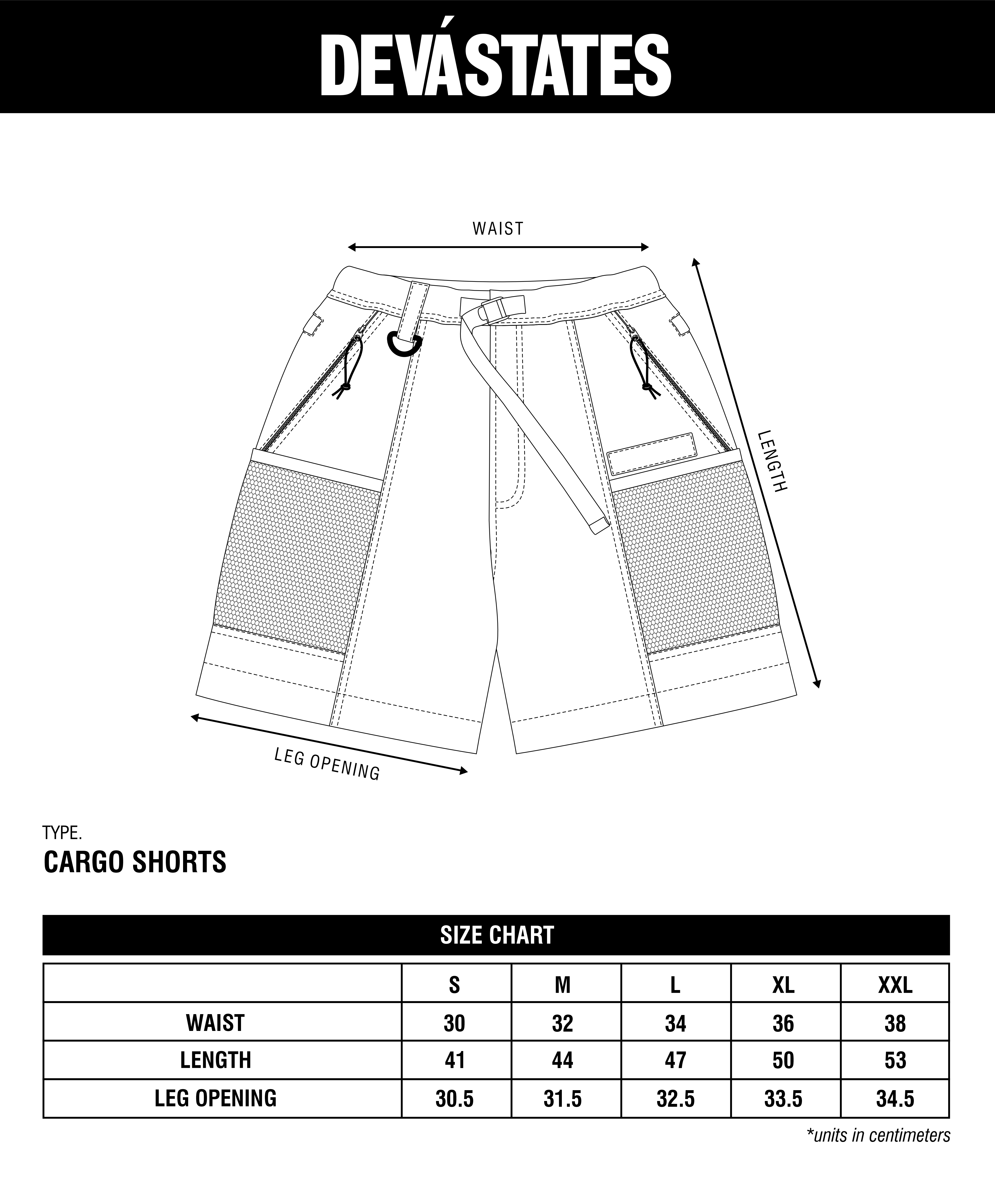 HIKE Cargo Shorts [Washed Black]