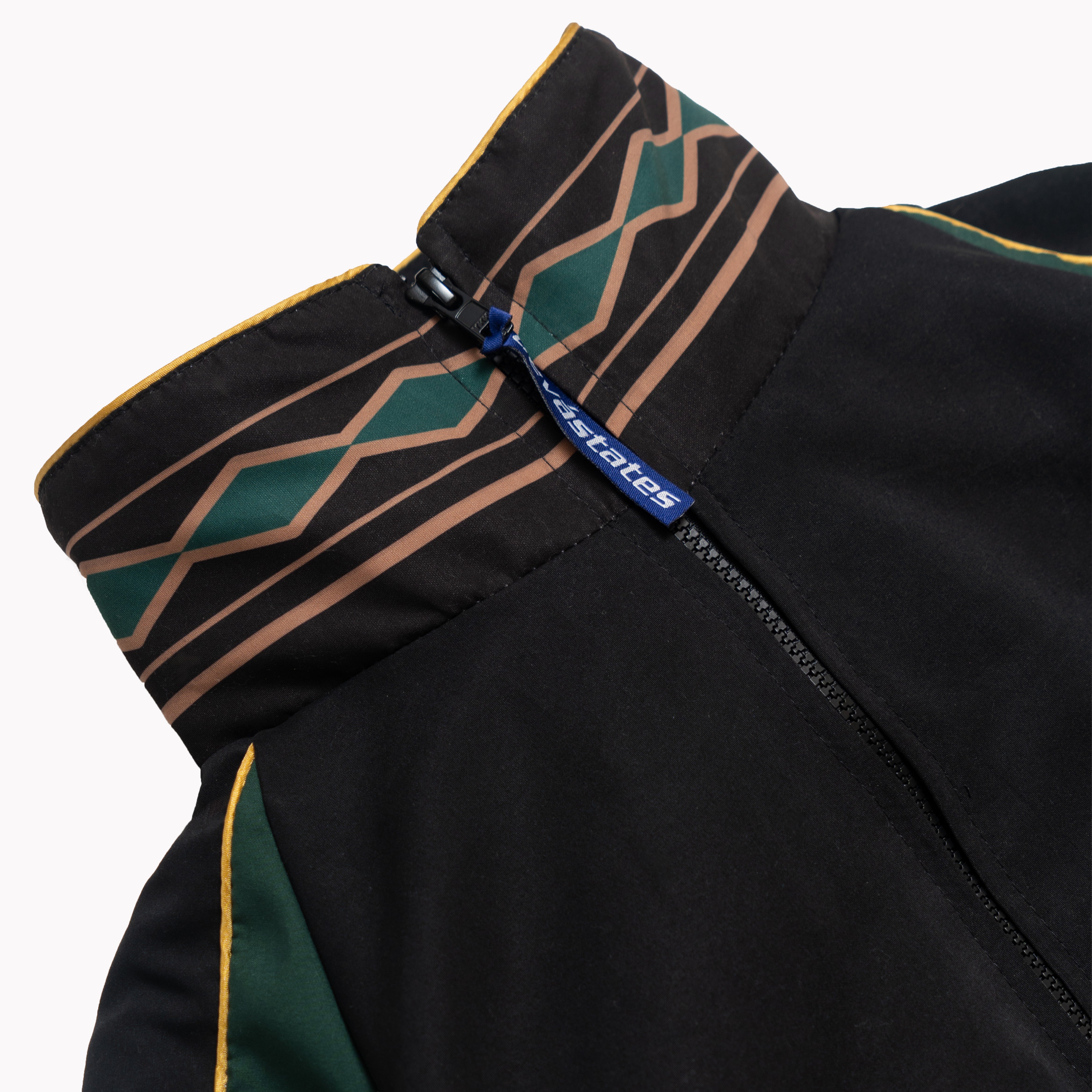 DEVÁ / JAMESON Windbreaker Jacket [Black/Green] – DEVÁ STATES