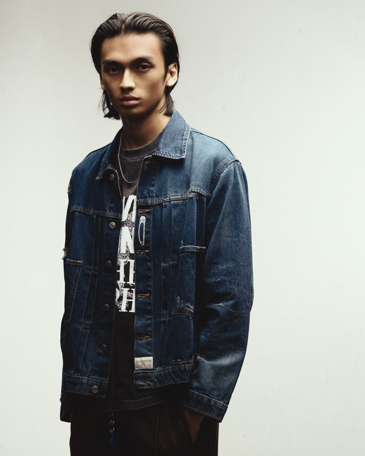 BADLAND Type II Denim Jacket [Washed Blue]