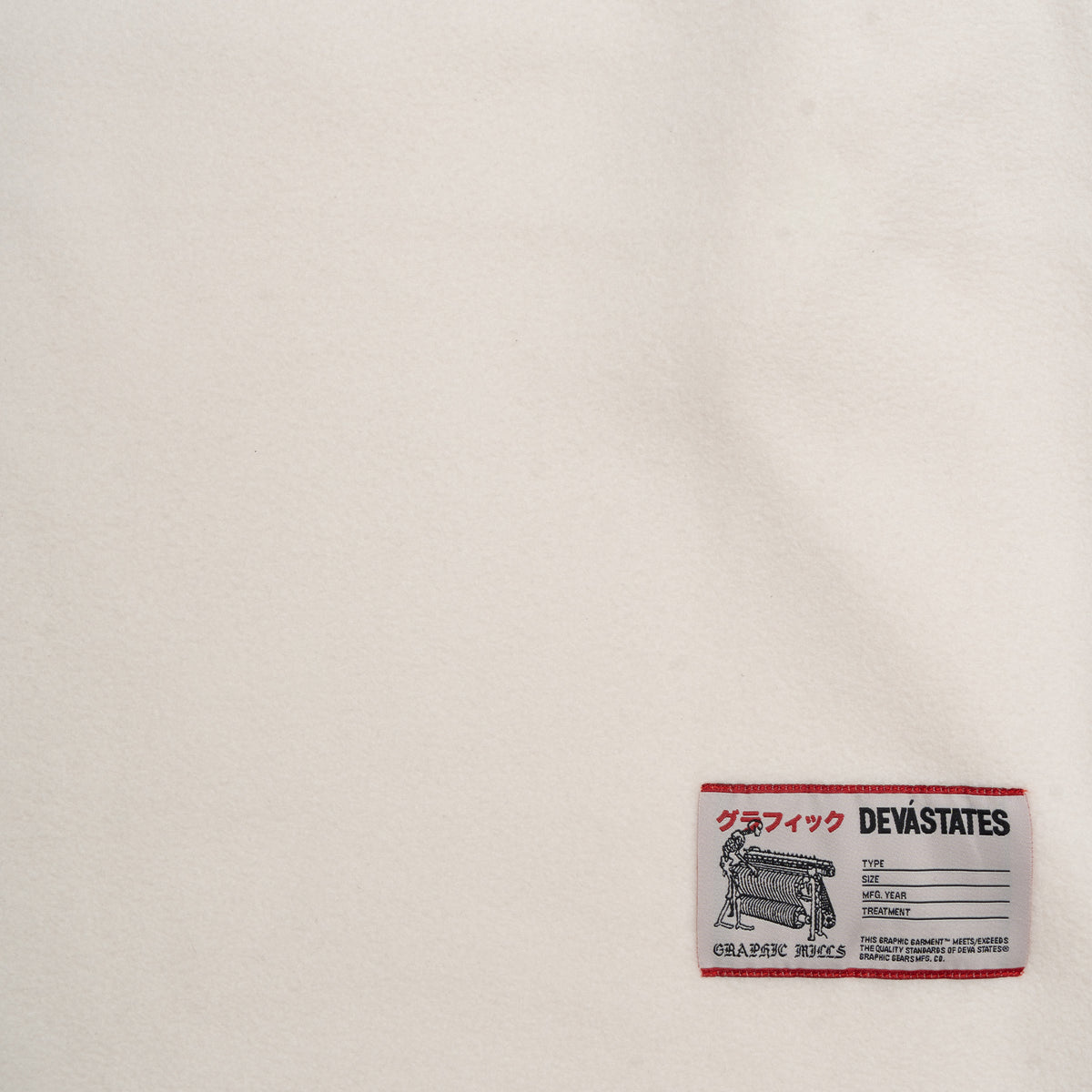 GLIDER Half-Zip Fleece Jacket [White]