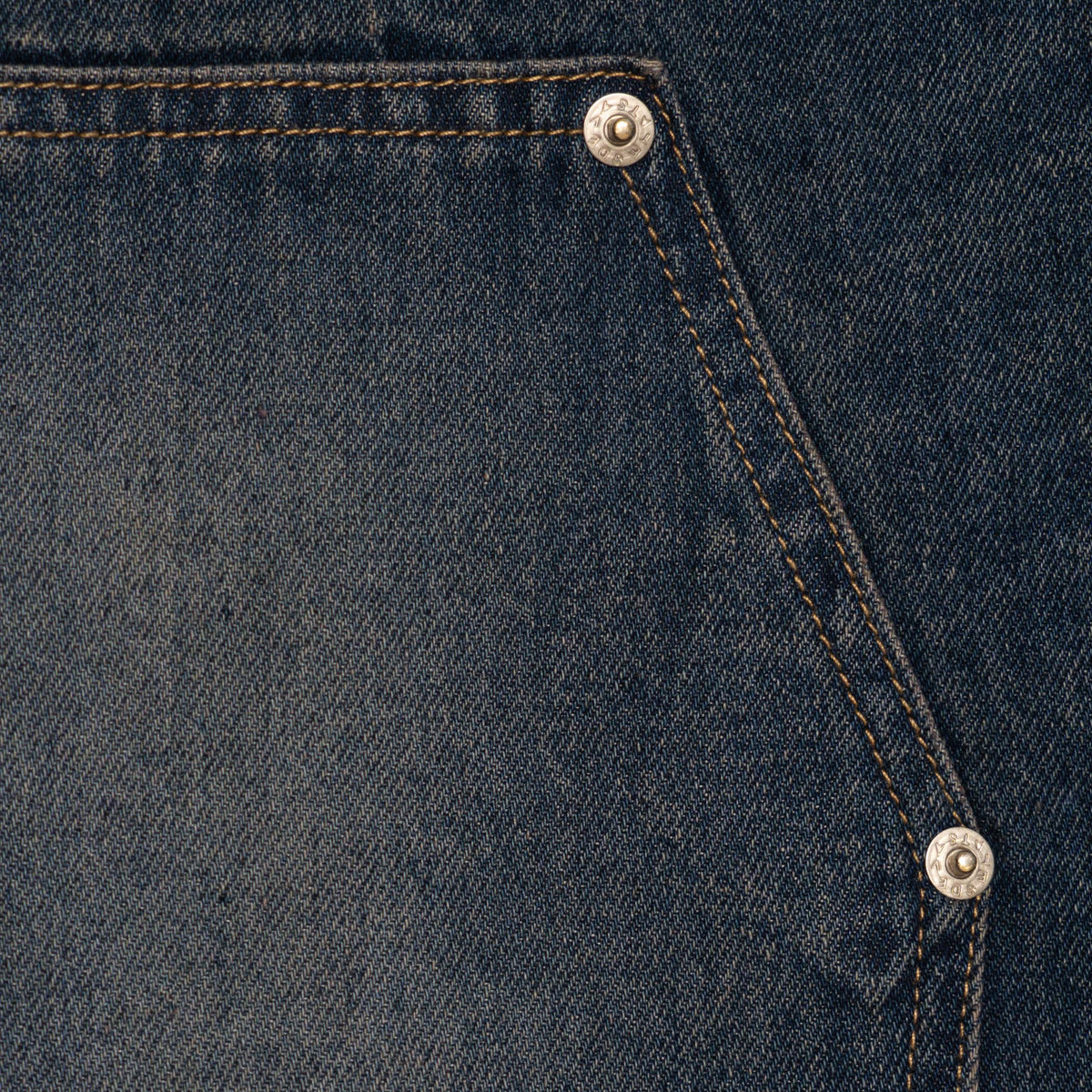 PINS Carpenter Denim Pants [Washed Blue]