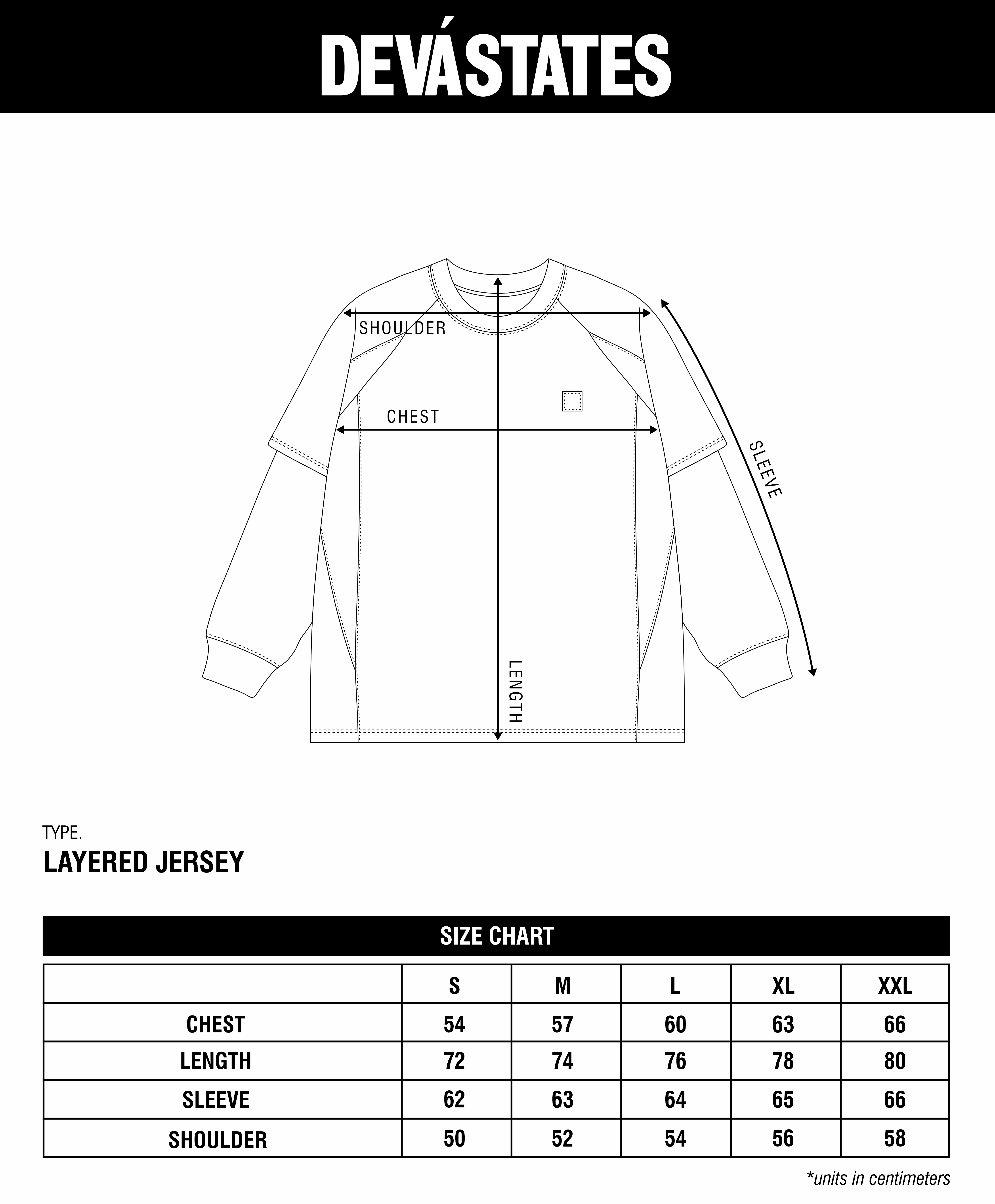 LAYERED Jersey [Multi]