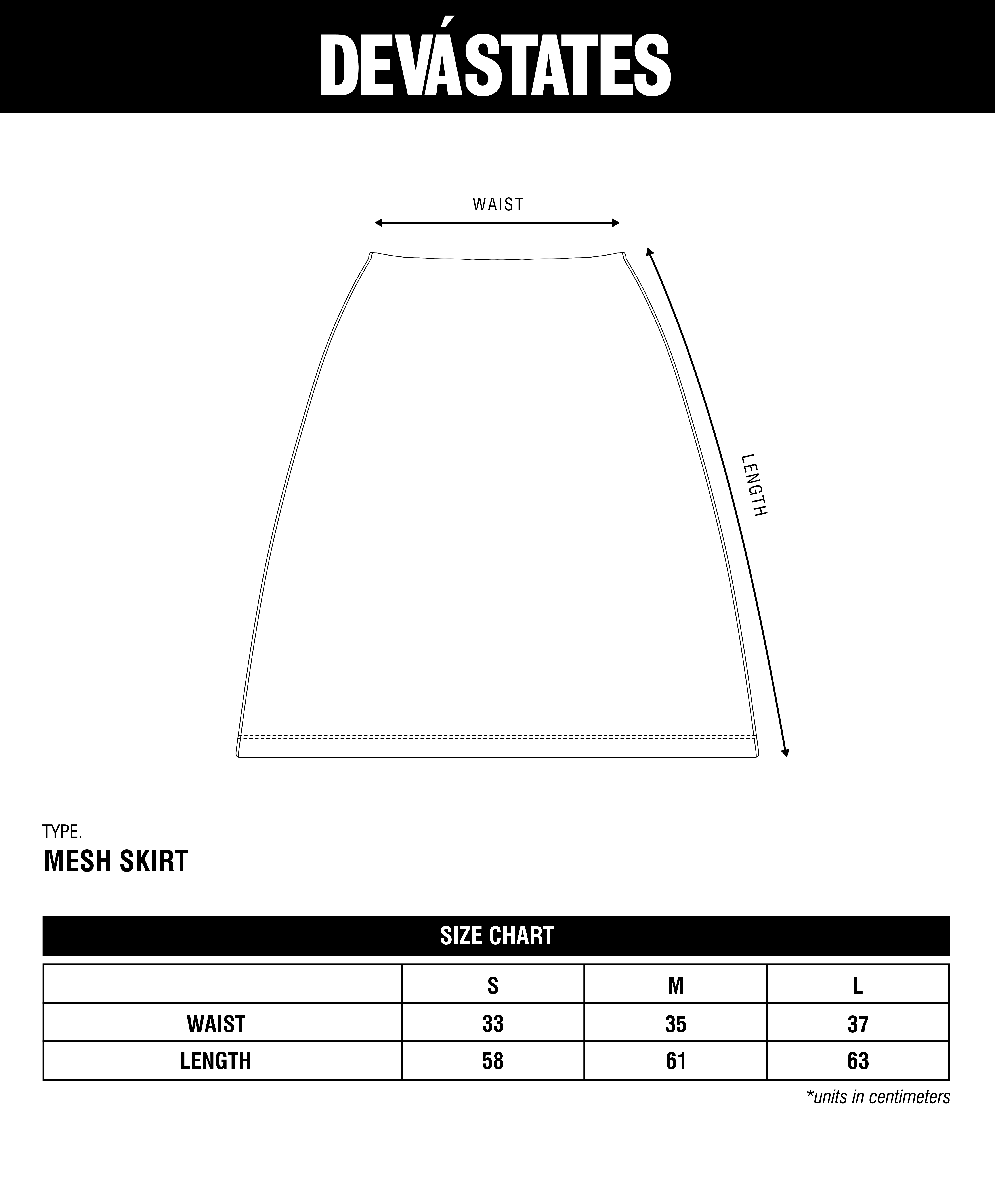 PAT Mesh Skirt [Multi]